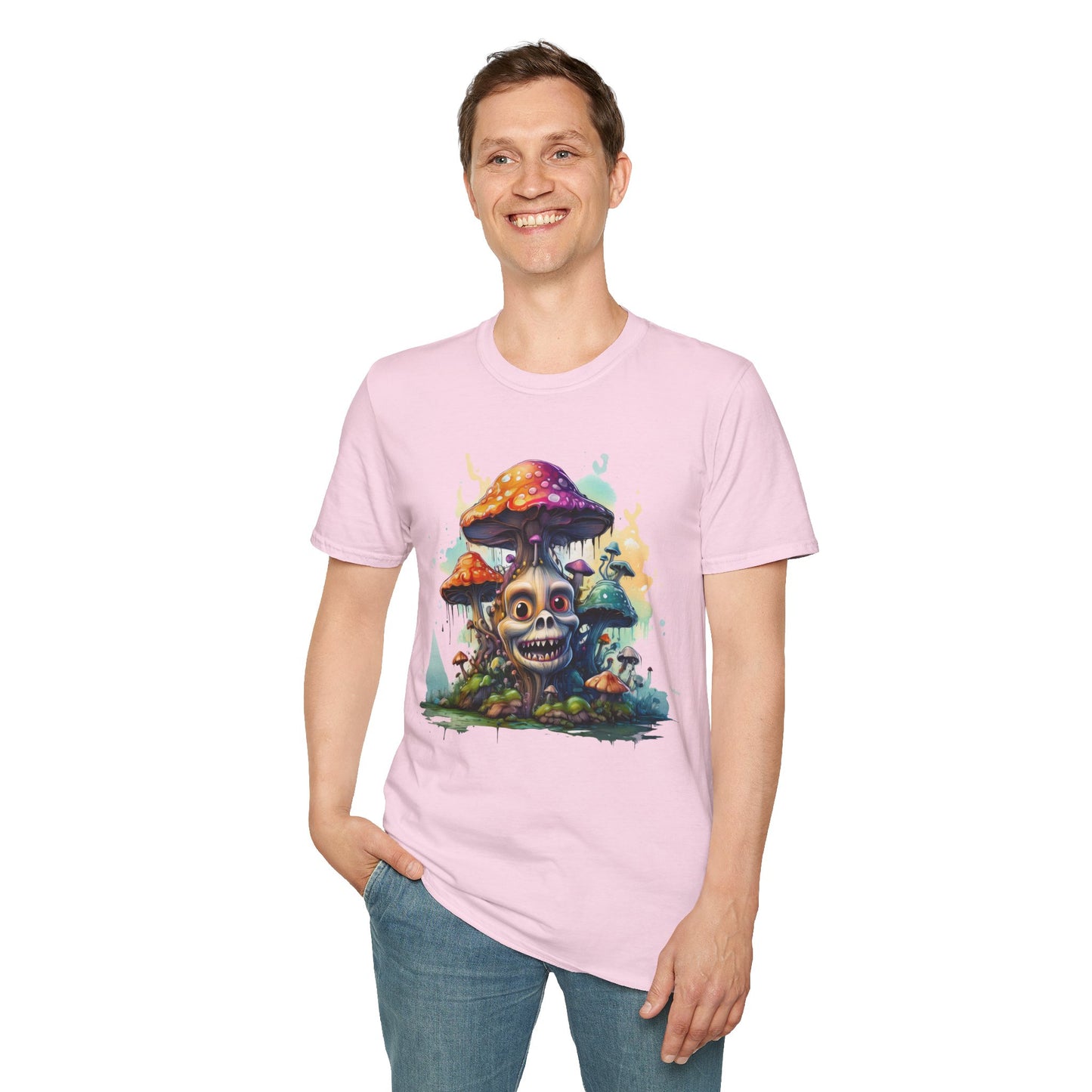 Mashroom Tee Shirt, Mashroom Shirt, Shirt with Funny Mashroom, Shirt with Fungus