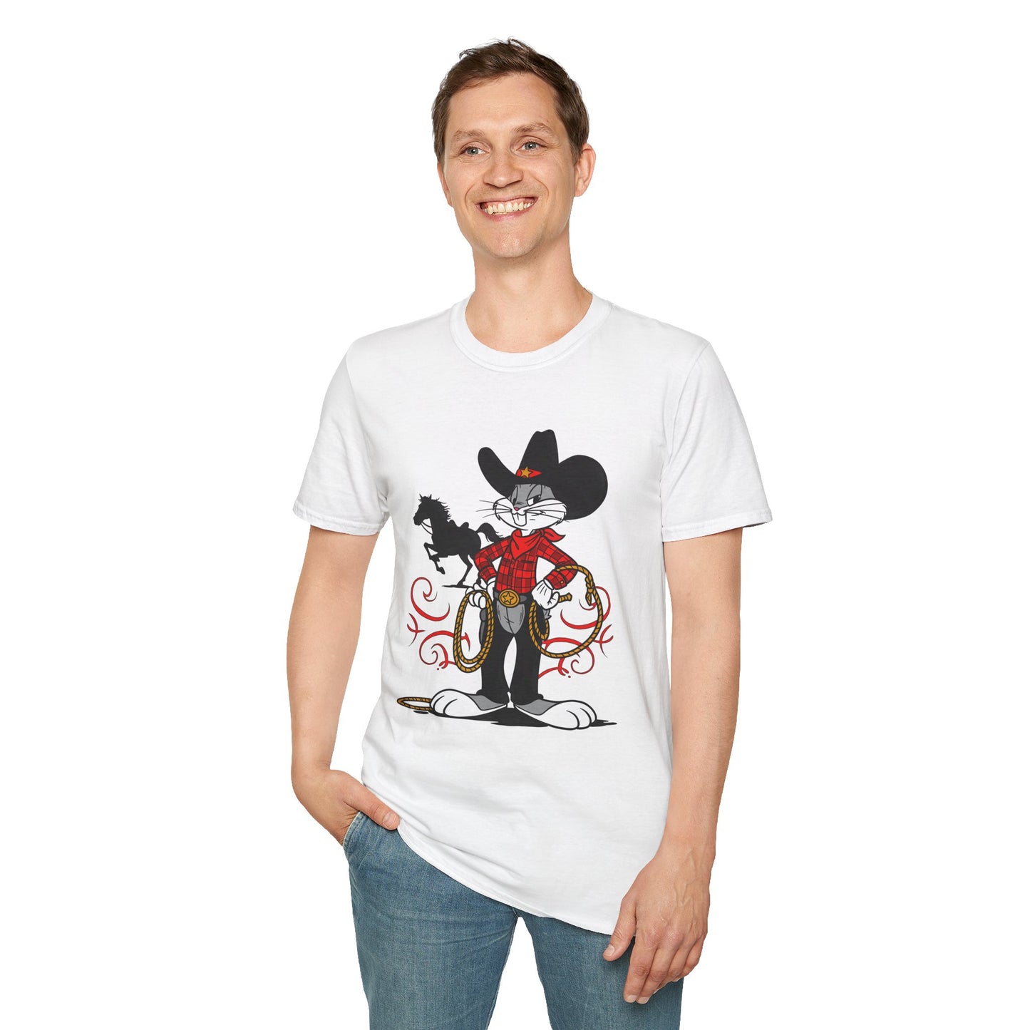 Bugs Bunny Shirt, Bugs Bunny T Shirt, Shirt with Bugs Bunny, T Shirt with Cartoon, Cartoon on T Shirt, Animation Shirt