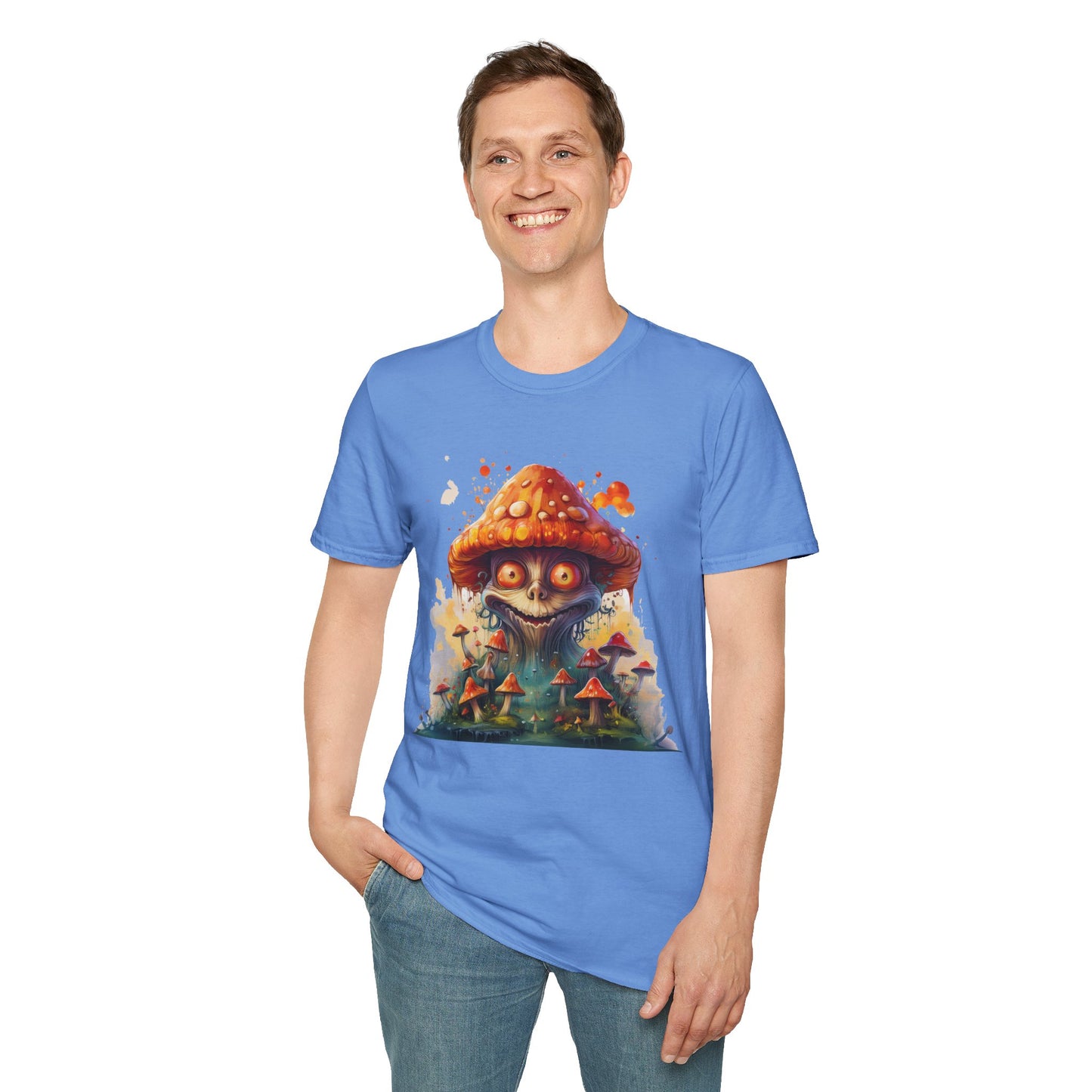 Mashroom Tee Shirt, Mashroom Shirt, Shirt with Funny Mashroom, Shirt with Fungus