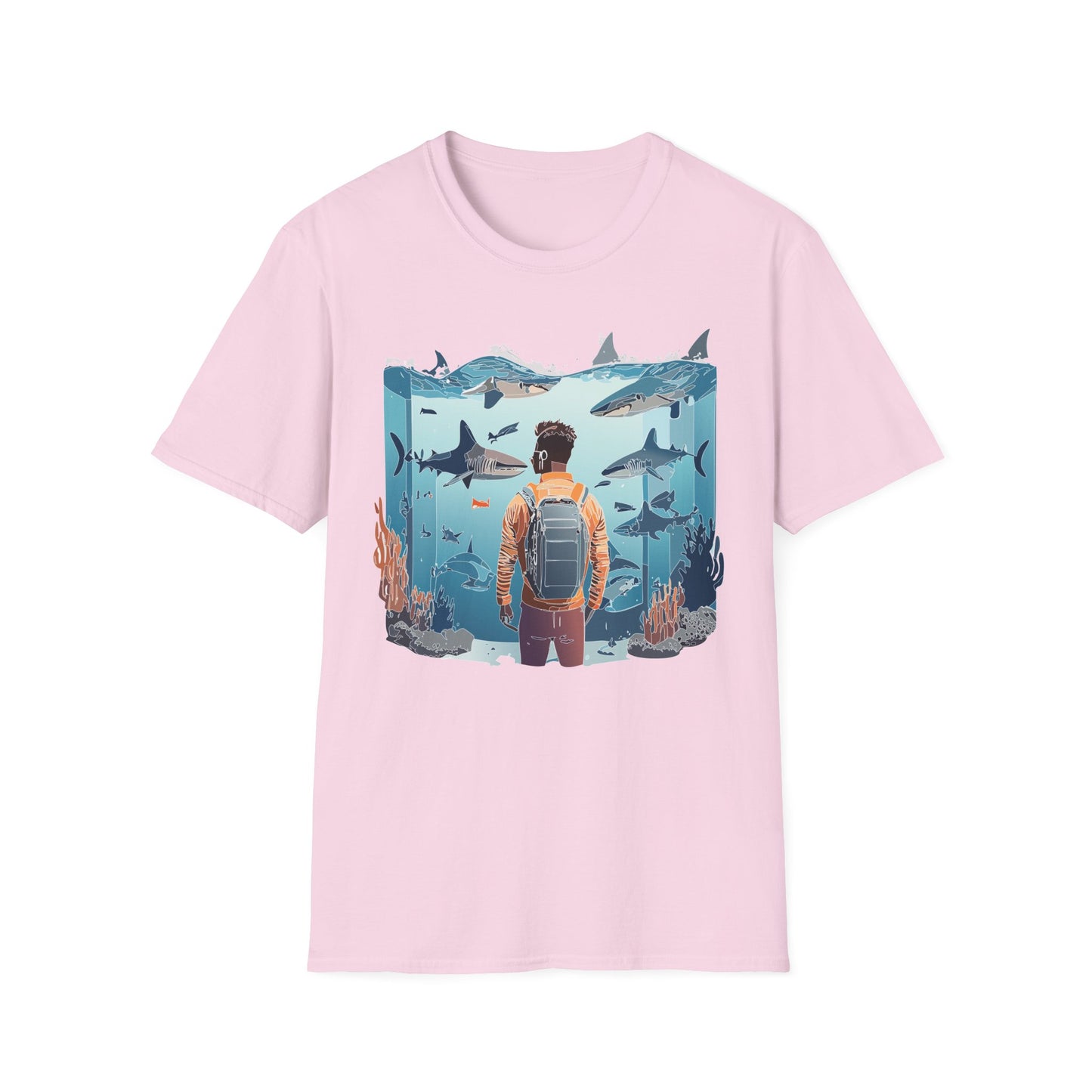 Ocean Tee Shirt, Ocean Shirt, Shirt with Ocean, U boat Tees, Shirt with U-Boat