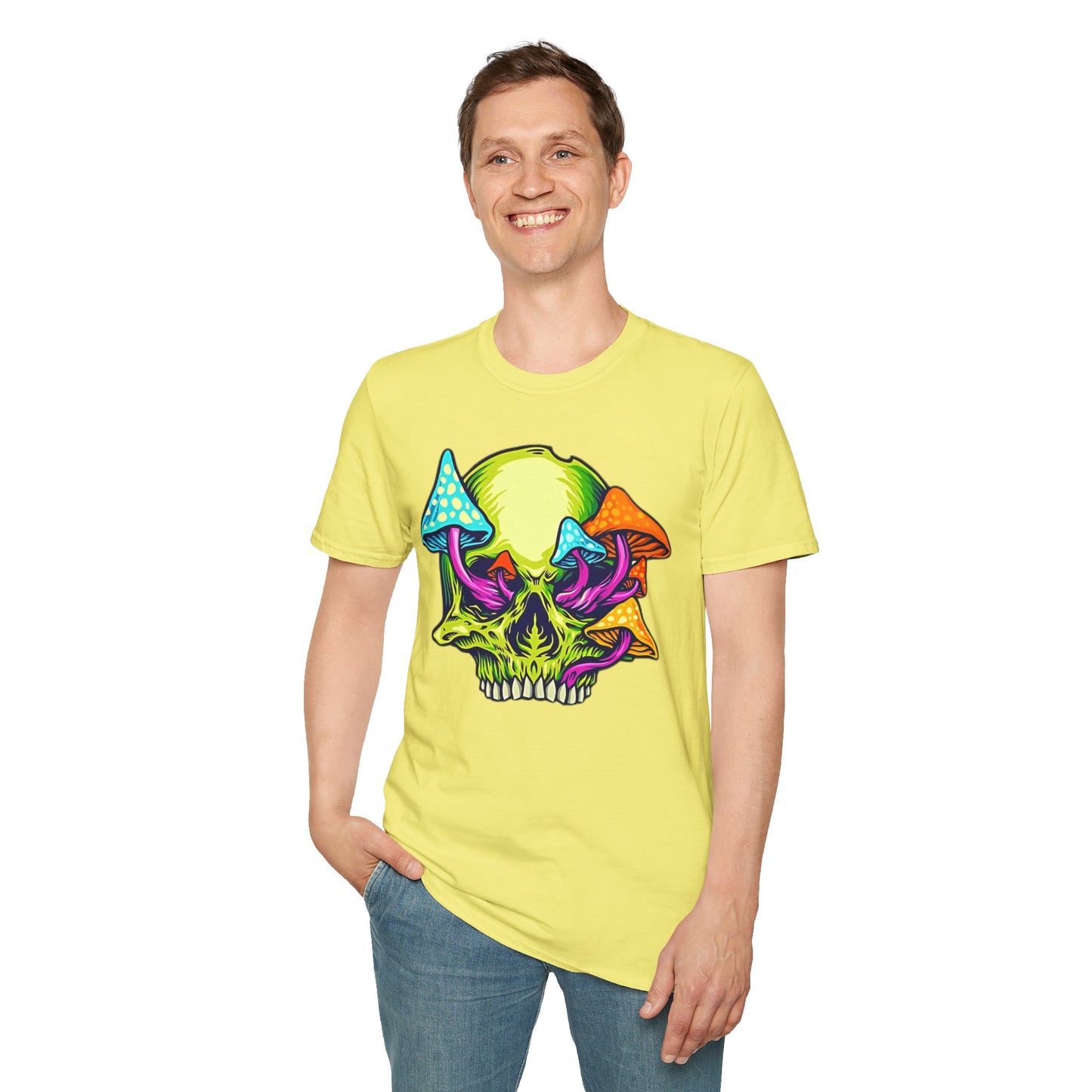 Skull Tee Shirt, Skeleton Shirt, Shirt with Skull, Shirt with Skeleton