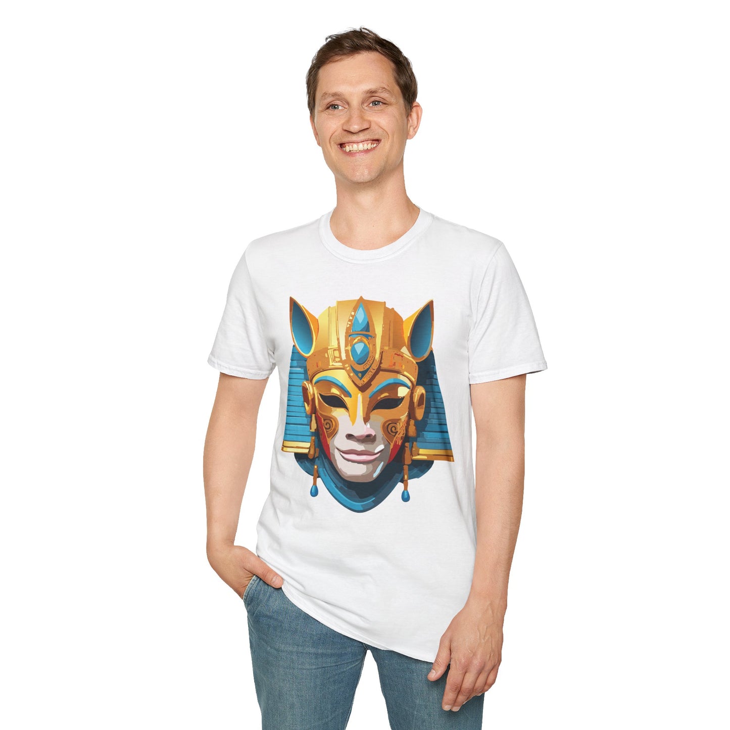 Mask Tee Shirt, Mask Shirt, Shirt with Mask, Masquerade Tees