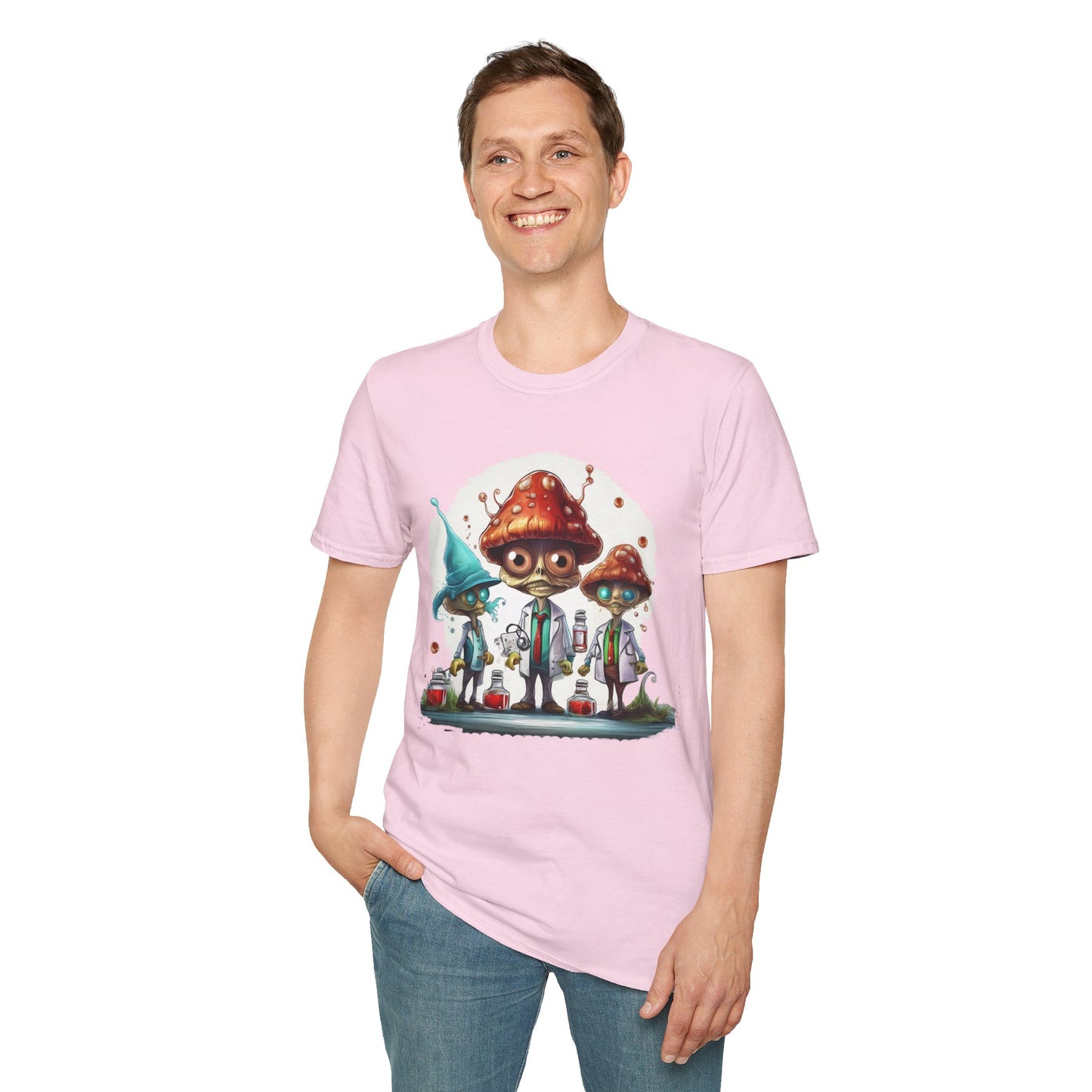 Mashroom Tee Shirt, Mashroom Shirt, Shirt with Funny Mashroom, Shirt with Fungus