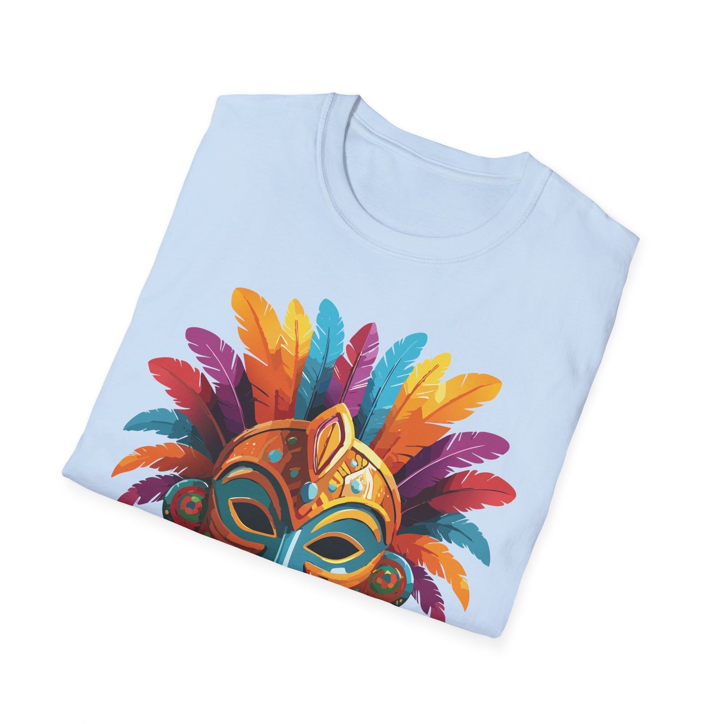 Mask Tee Shirt, Mask Shirt, Shirt with Mask, Masquerade Tees