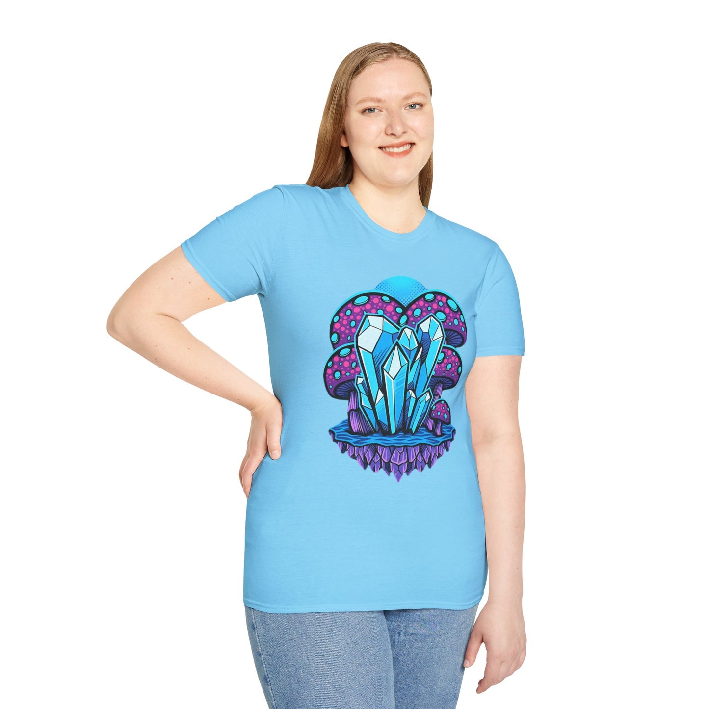 Mashroom Tee Shirt, Mashroom Shirt, Shirt with Funny Mashroom, Shirt with Fungus