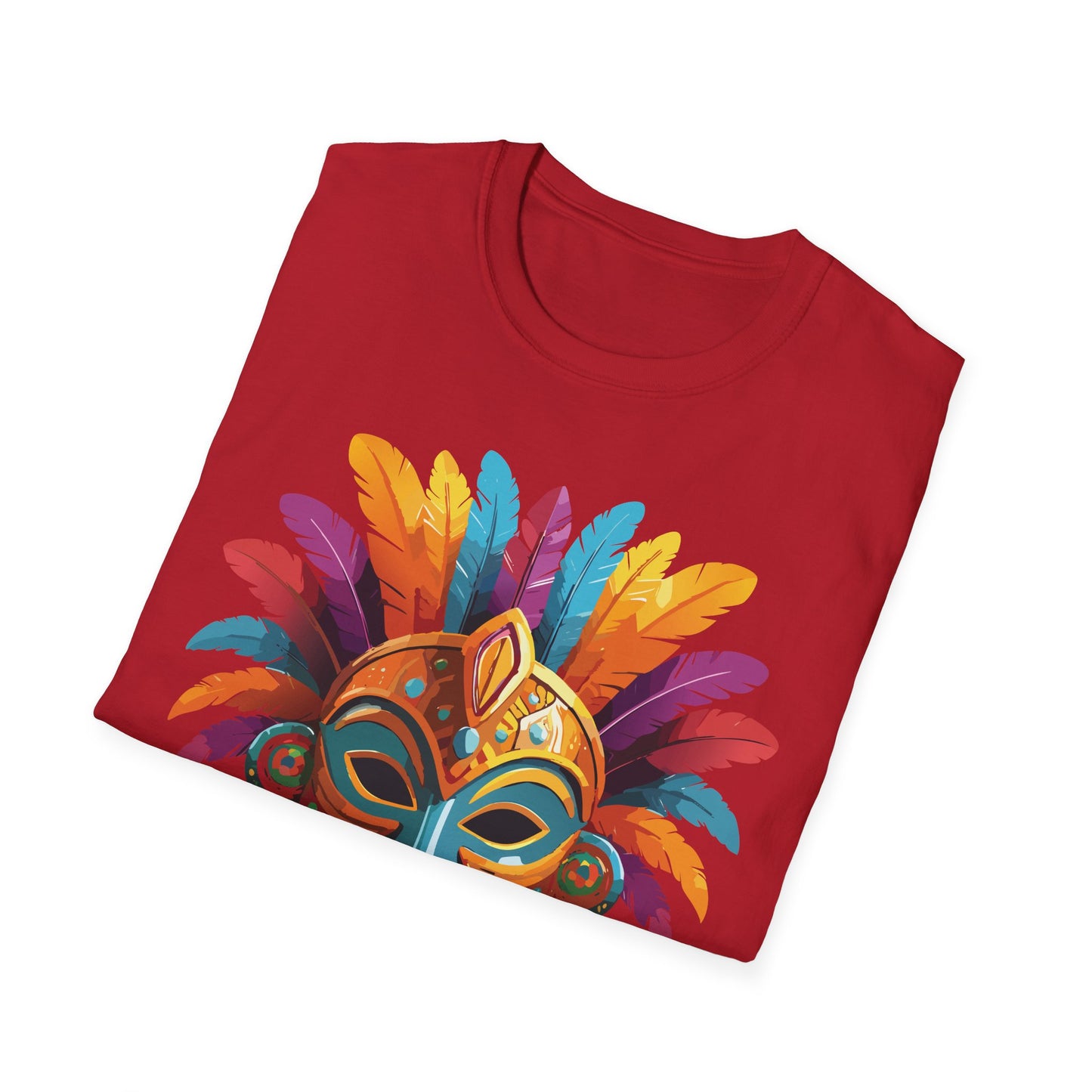 Mask Tee Shirt, Mask Shirt, Shirt with Mask, Masquerade Tees