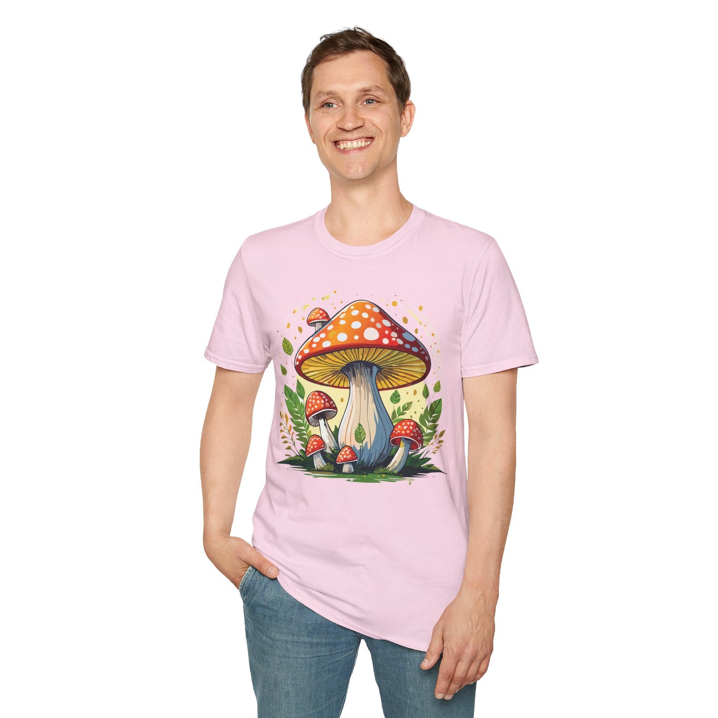 Mashroom Tee Shirt, Mashroom Shirt, Shirt with Funny Mashroom, Shirt with Fungus