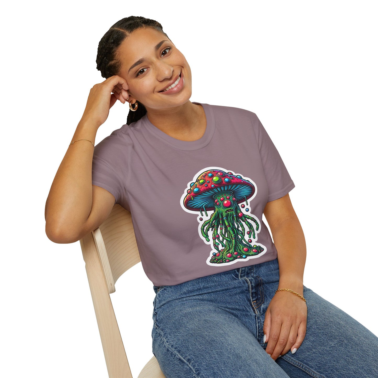 Mashroom Tee Shirt, Mashroom Shirt, Shirt with Funny Mashroom, Shirt with Fungus