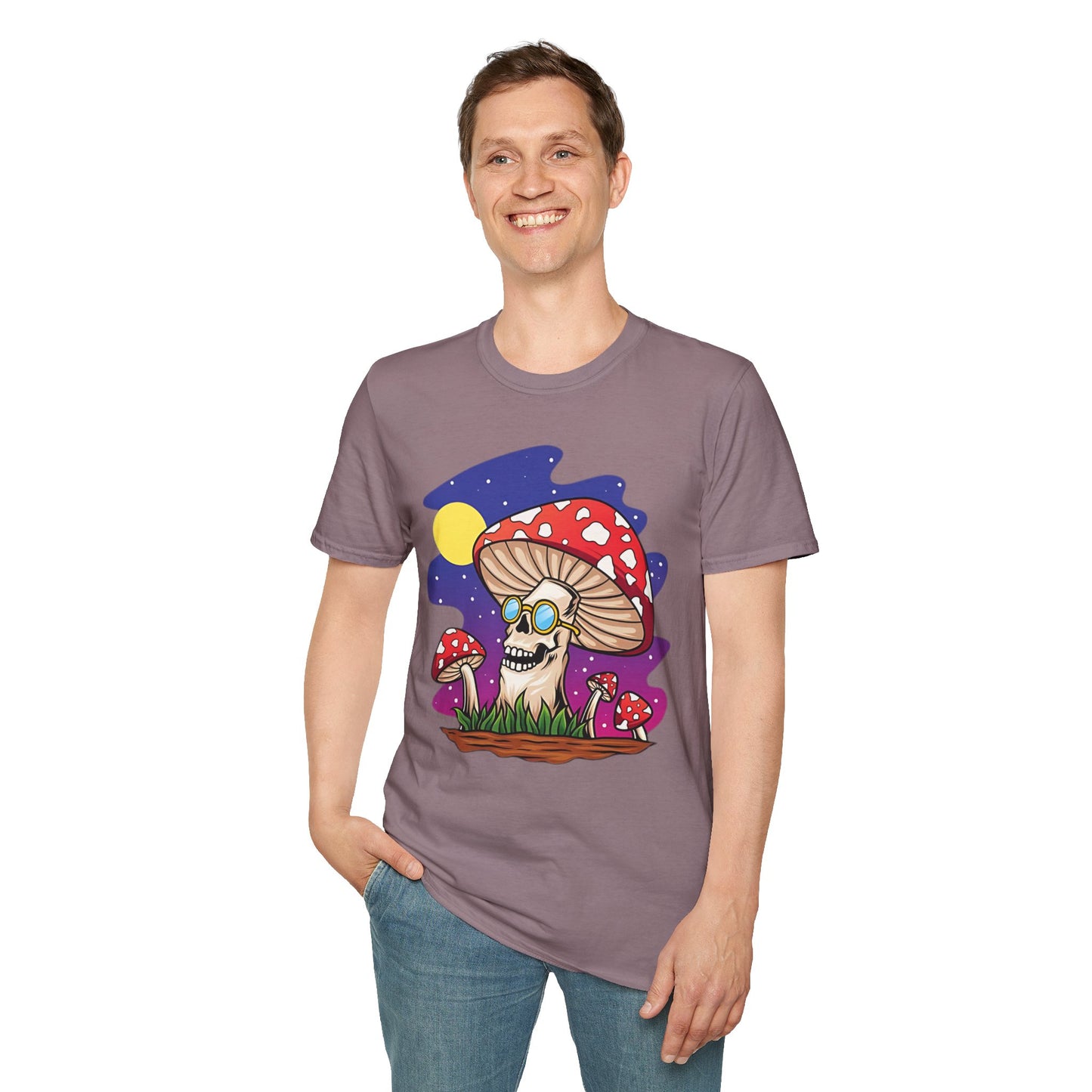 Mashroom Tee Shirt, Mashroom Shirt, Shirt with Funny Mashroom, Shirt with Fungus