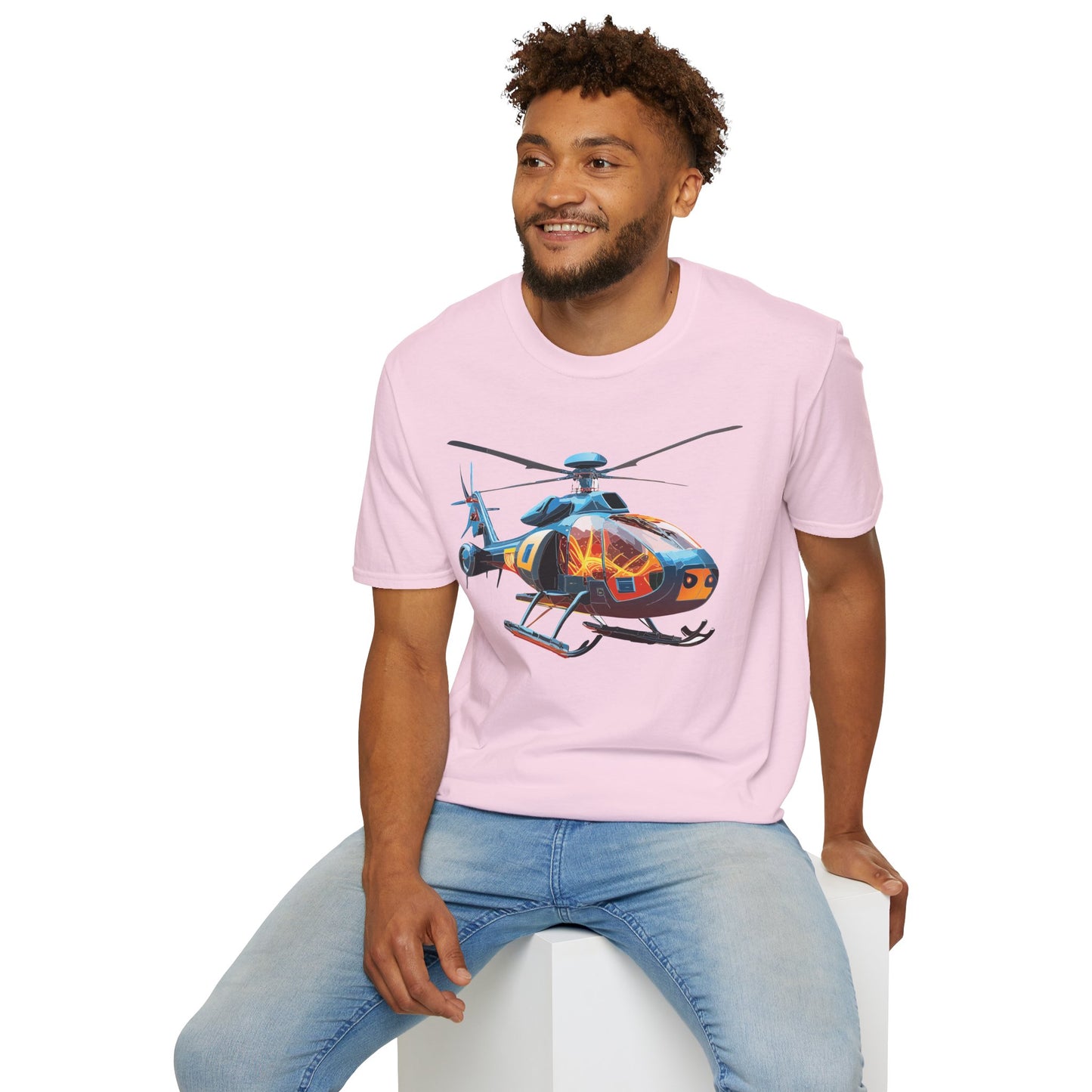 Chopper Shirt, Helicopter Shirt, Shirt with Helicopter, T Shirt with Chopper
