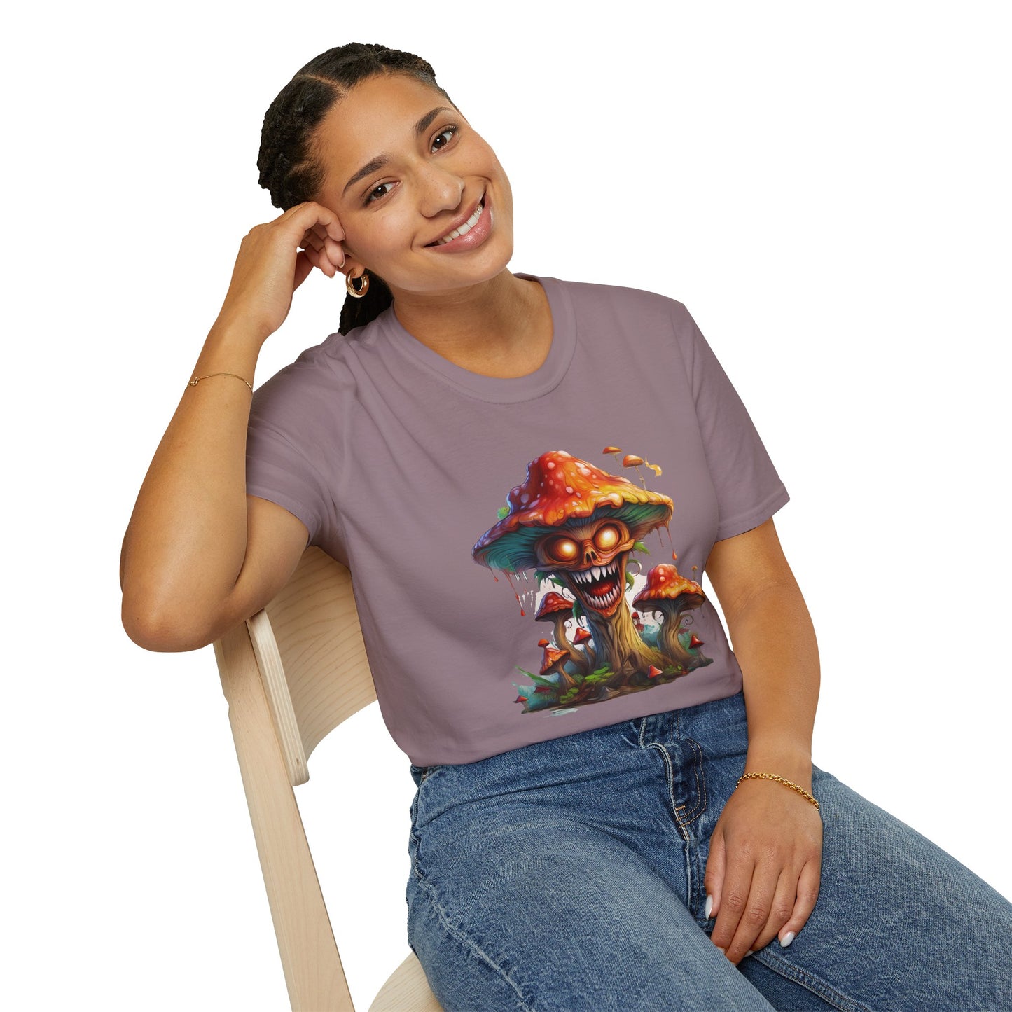 Mashroom Tee Shirt, Mashroom Shirt, Shirt with Funny Mashroom, Shirt with Fungus