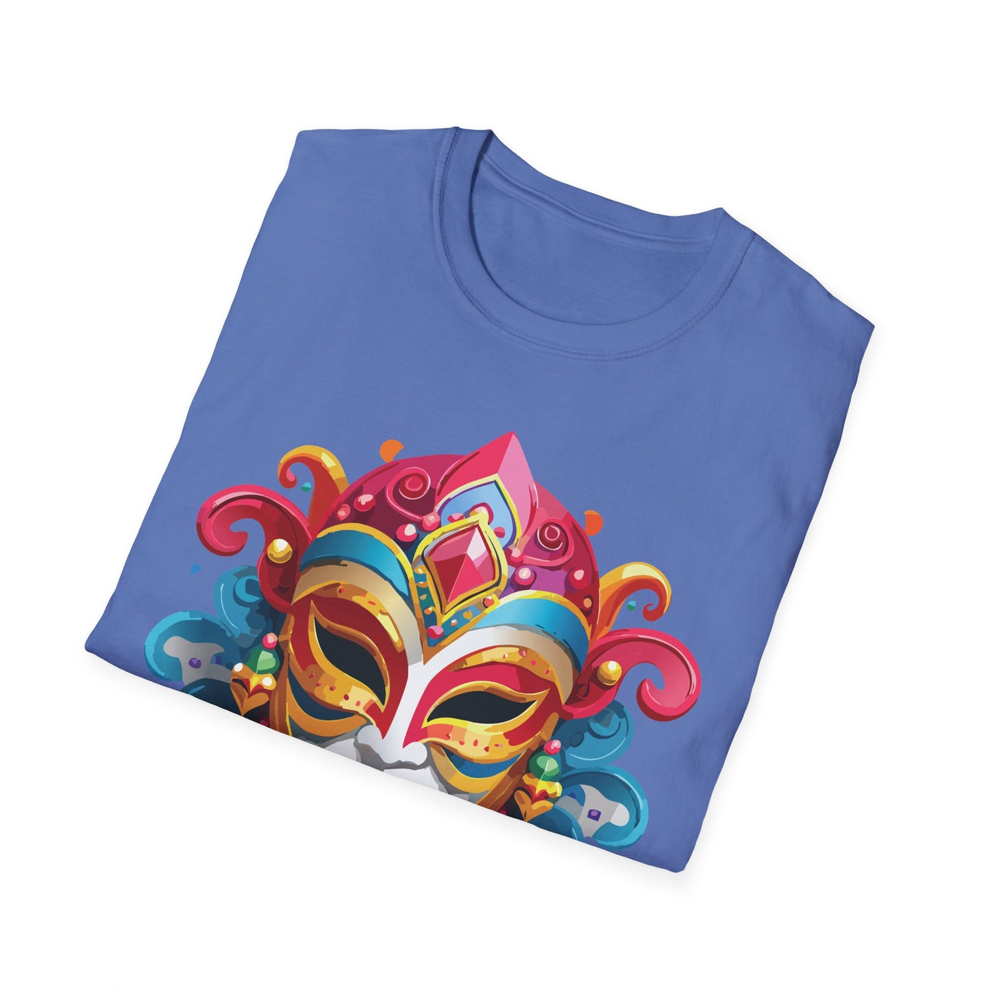 Mask Tee Shirt, Mask Shirt, Shirt with Mask, Masquerade Tees