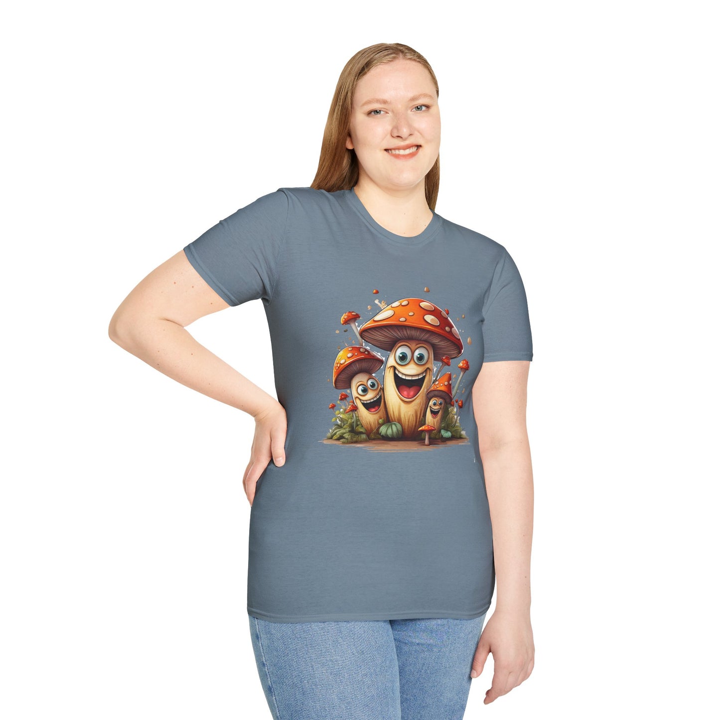 Mashroom Tee Shirt, Mashroom Shirt, Shirt with Funny Mashroom, Shirt with Fungus