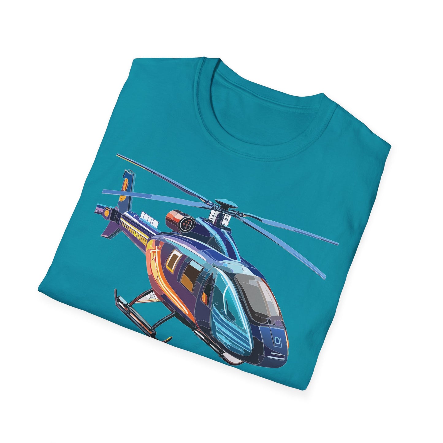 Chopper Shirt, Helicopter Shirt, Shirt with Helicopter, T Shirt with Chopper