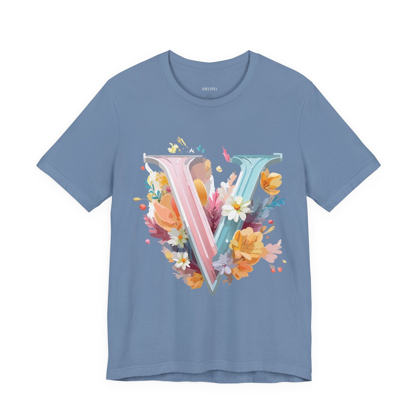 Letter Shirt, Letter V Shirt