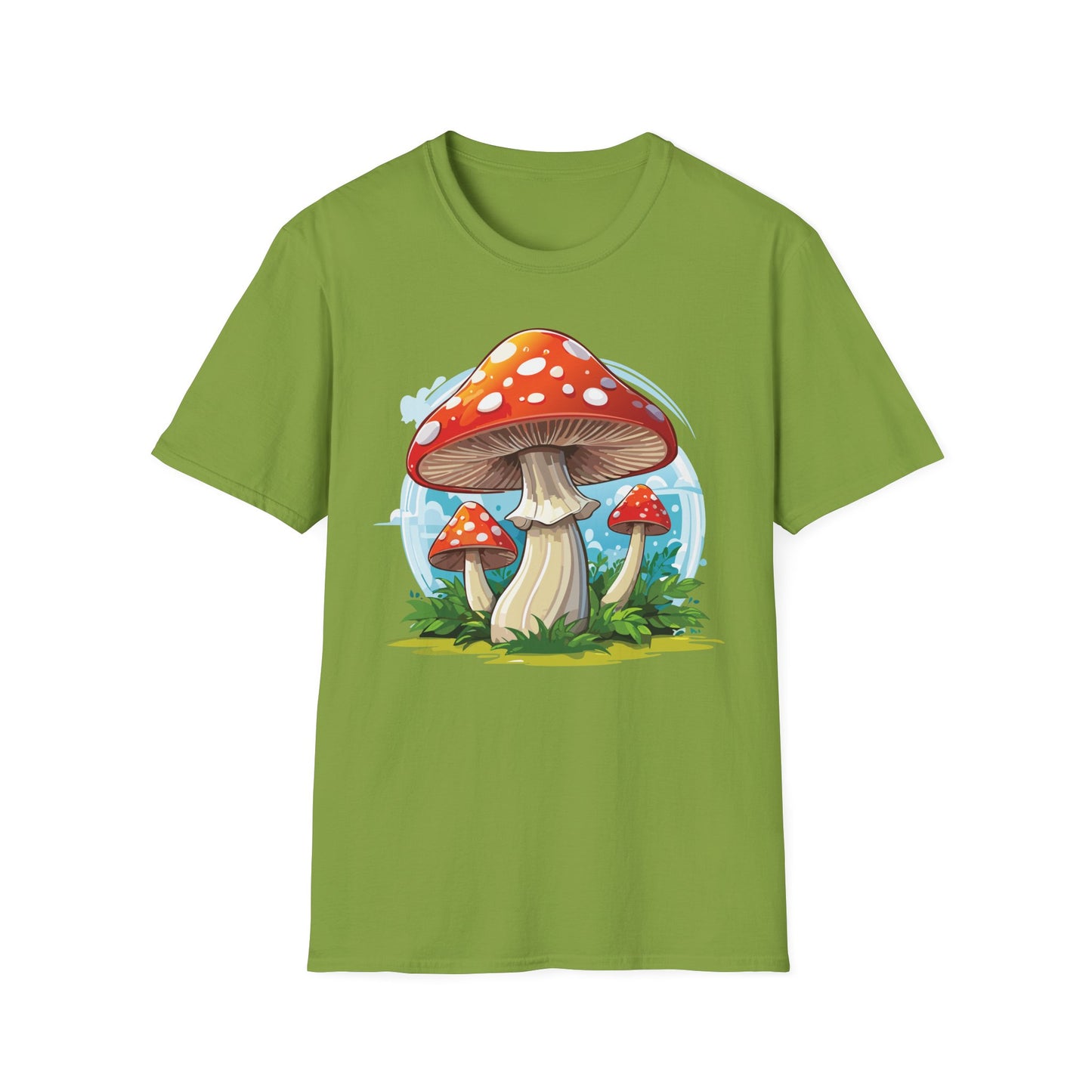 Mashroom Tee Shirt, Mashroom Shirt, Shirt with Funny Mashroom, Shirt with Fungus