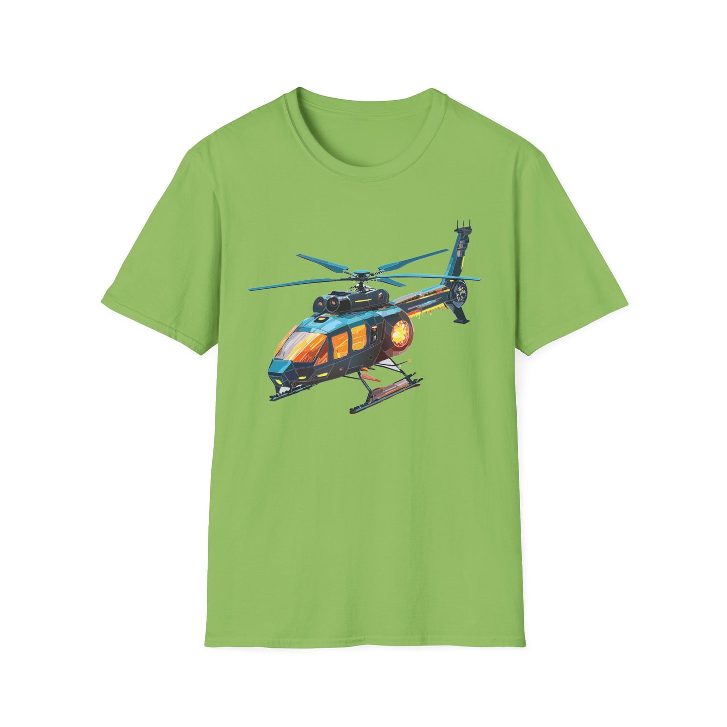 Chopper Shirt, Helicopter Shirt, Shirt with Helicopter, T Shirt with Chopper