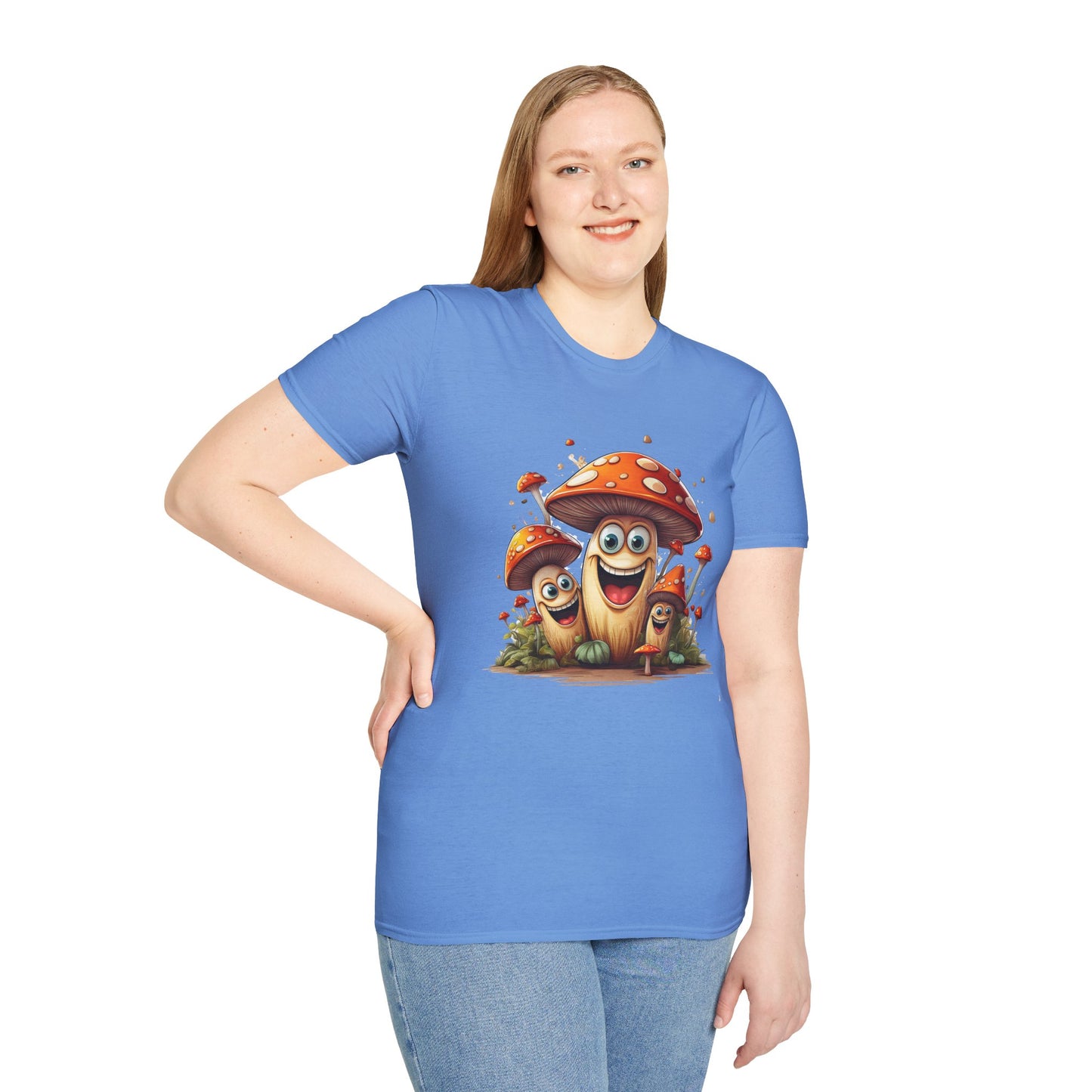 Mashroom Tee Shirt, Mashroom Shirt, Shirt with Funny Mashroom, Shirt with Fungus