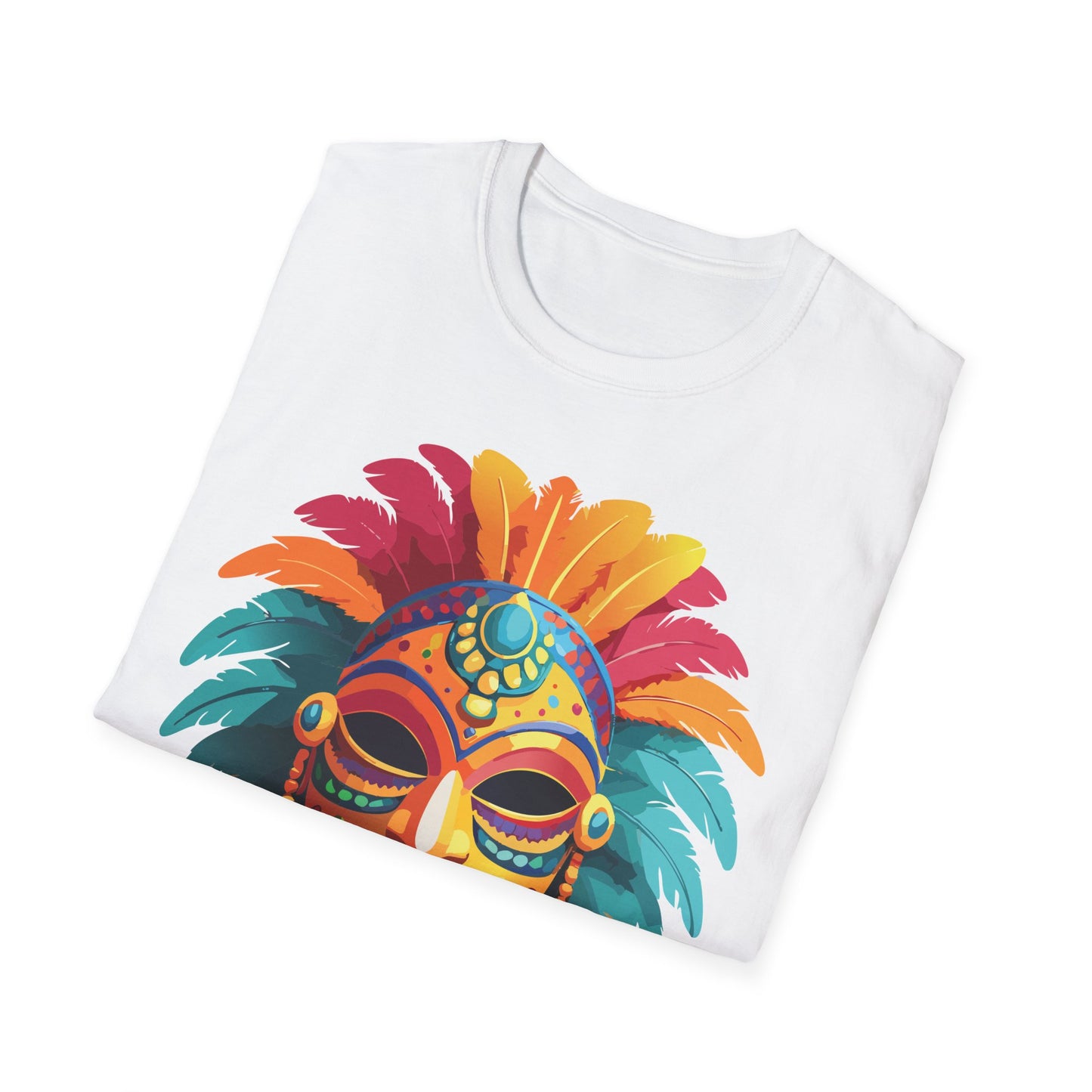 Mask Tee Shirt, Mask Shirt, Shirt with Mask, Masquerade Tees