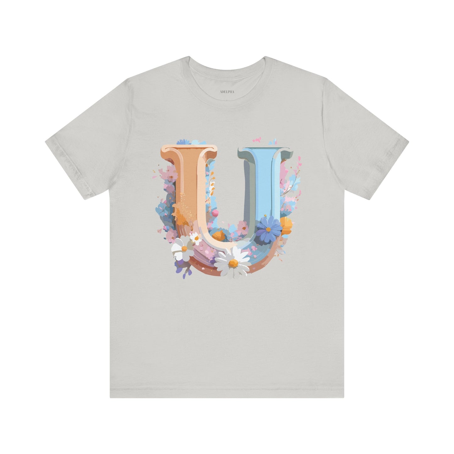 Letter Shirt, Letter U Shirt