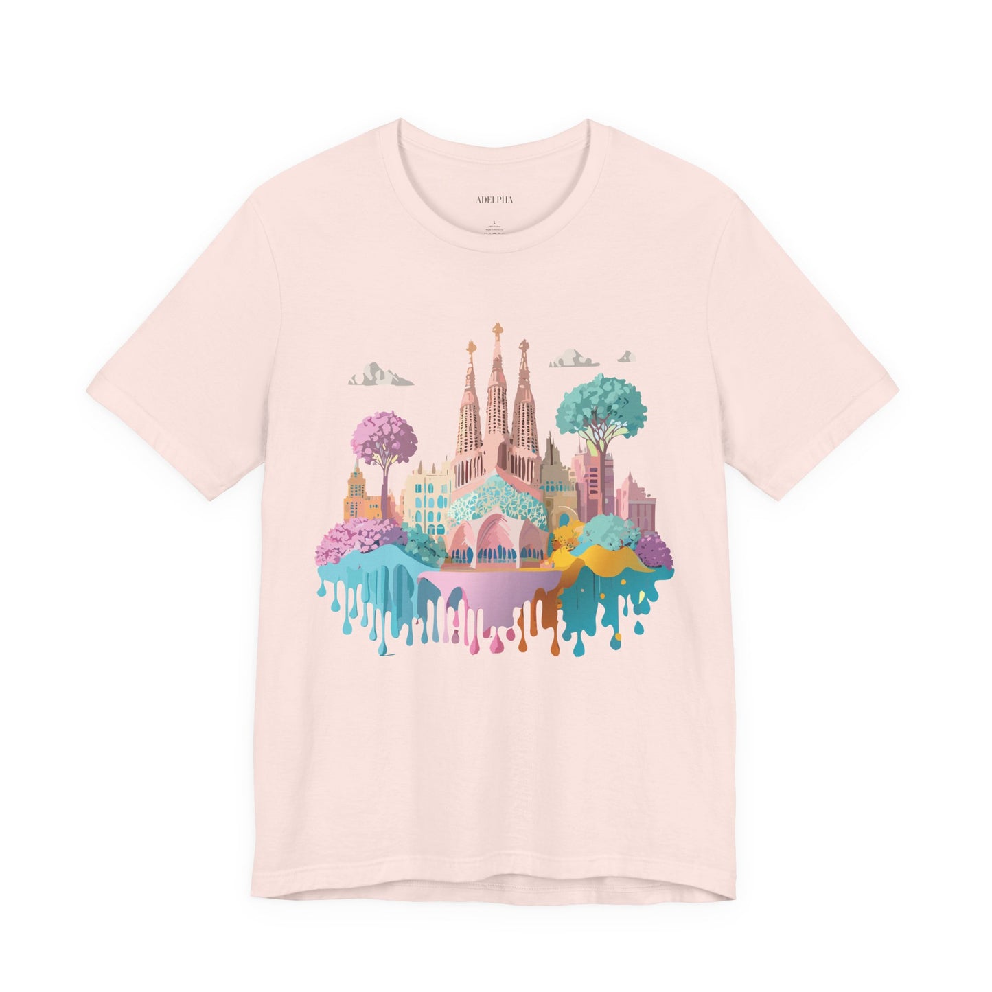 Tourist Shirt, Shirt with Barcelona
