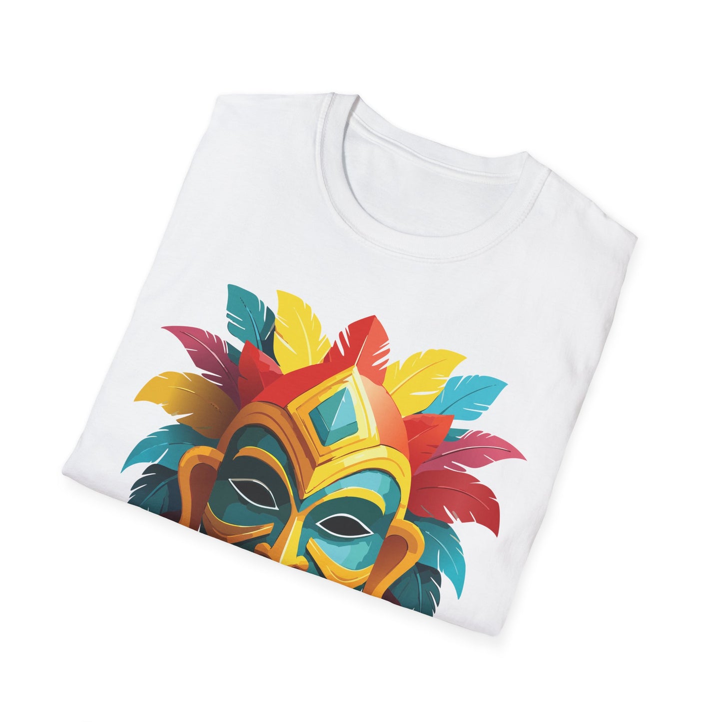 Mask Tee Shirt, Mask Shirt, Shirt with Mask, Masquerade Tees