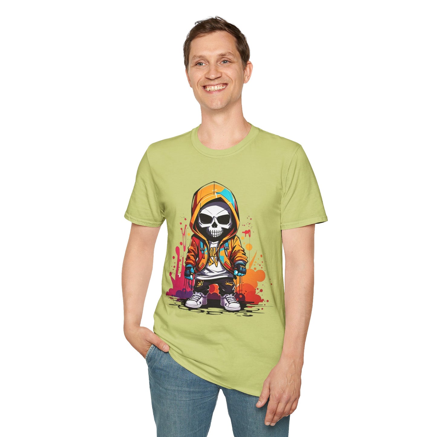 Skull Tee Shirt, Skeleton Shirt, Shirt with Skull, Shirt with Skeleton