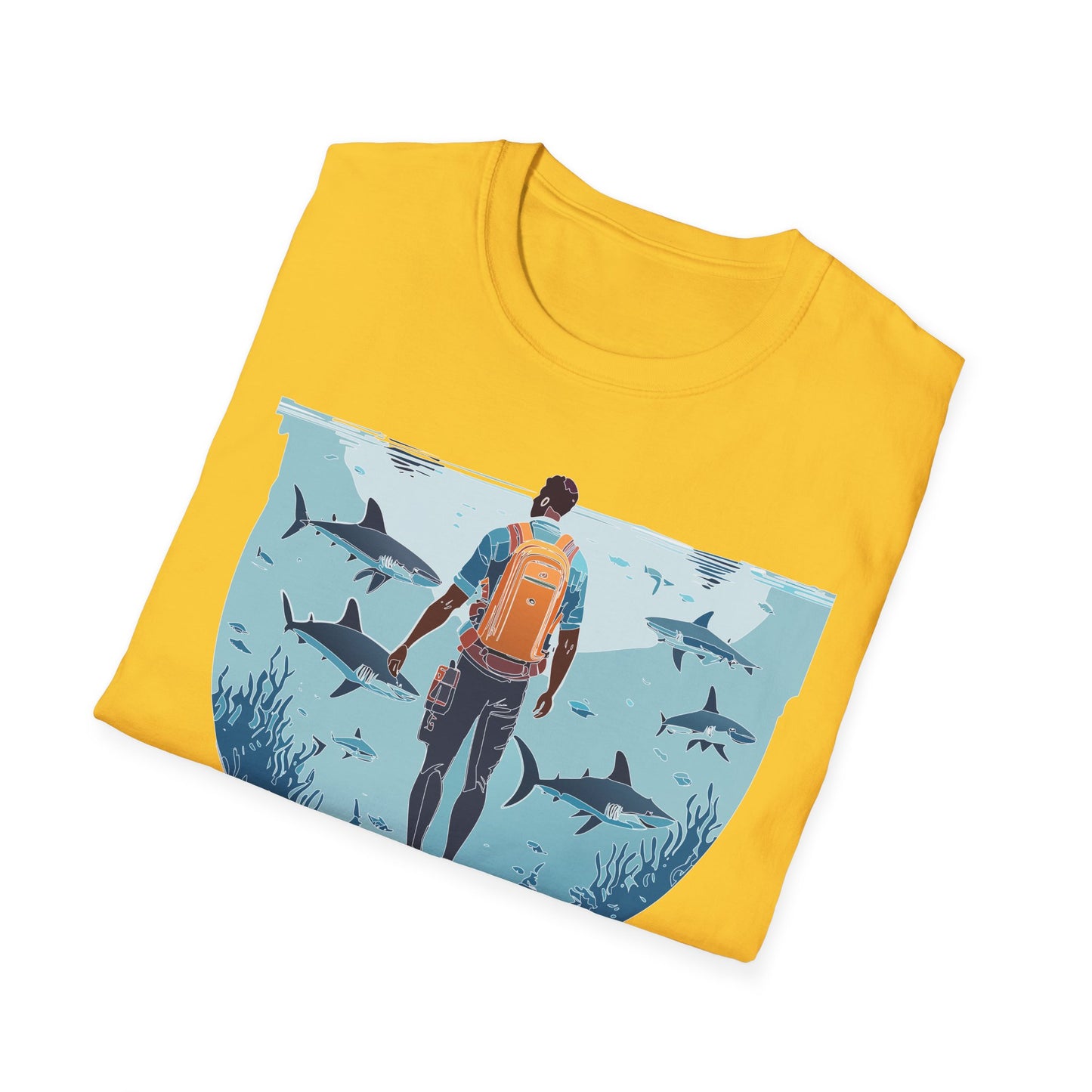 Ocean Tee Shirt, Ocean Shirt, Shirt with Ocean, U boat Tees, Shirt with U-Boat