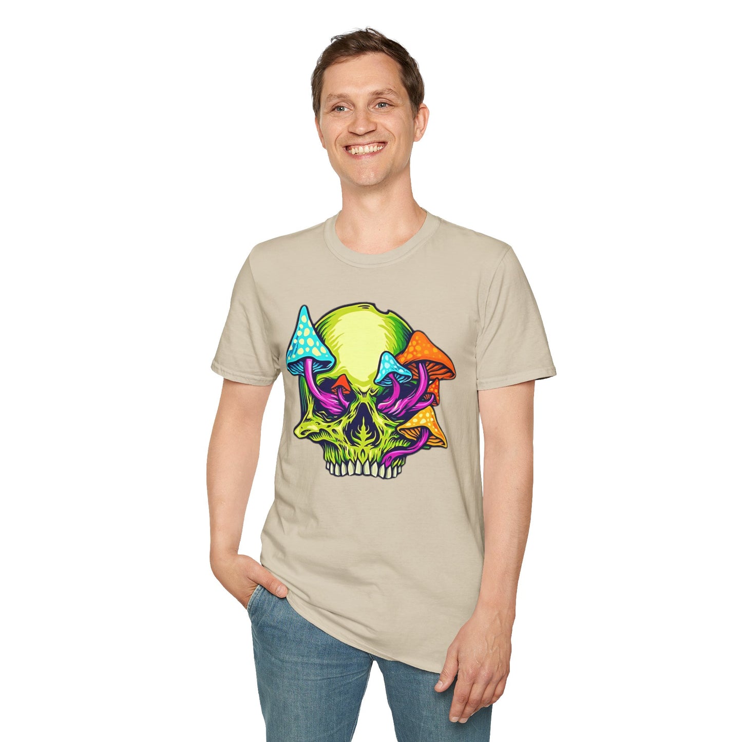 Skull Tee Shirt, Skeleton Shirt, Shirt with Skull, Shirt with Skeleton