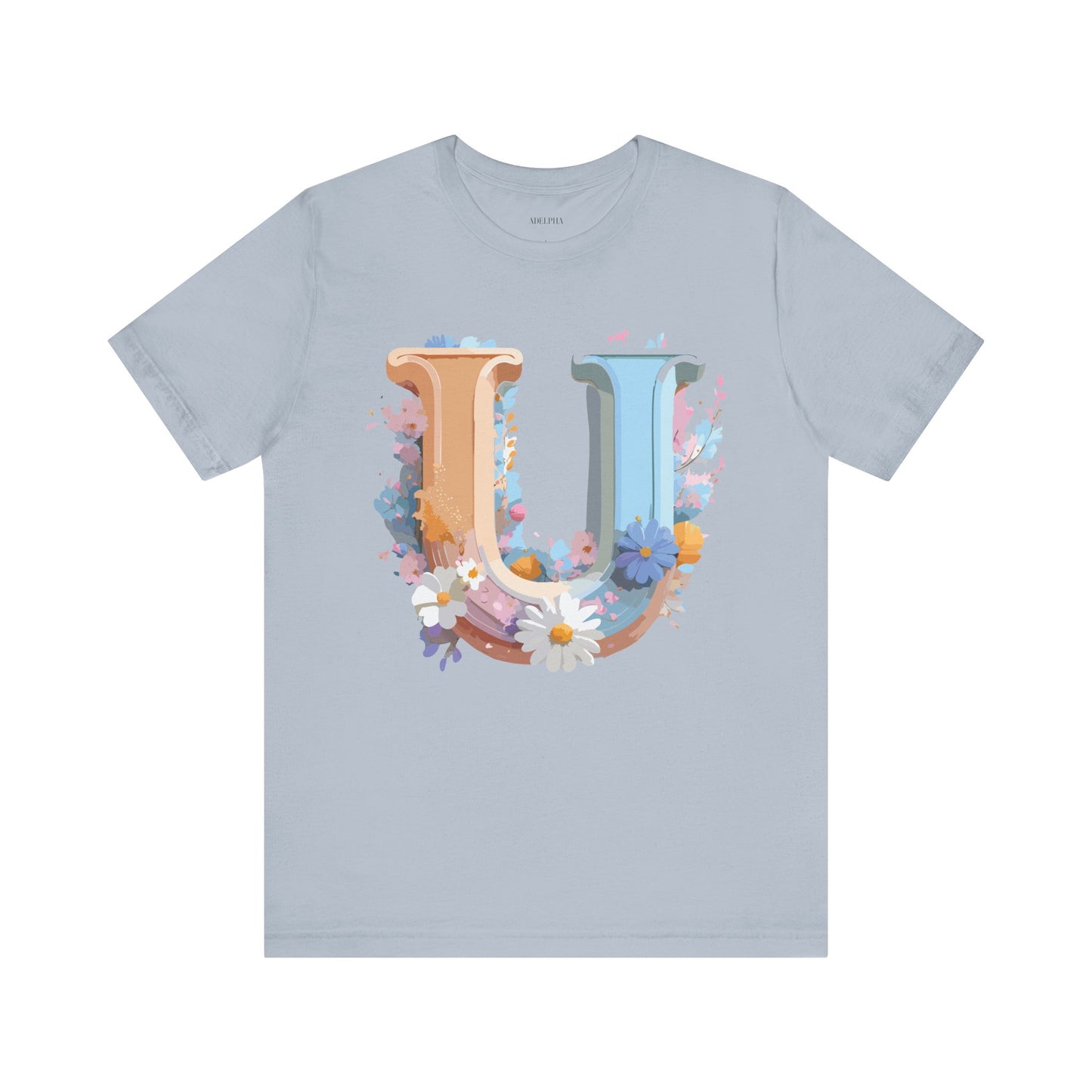 Letter Shirt, Letter U Shirt