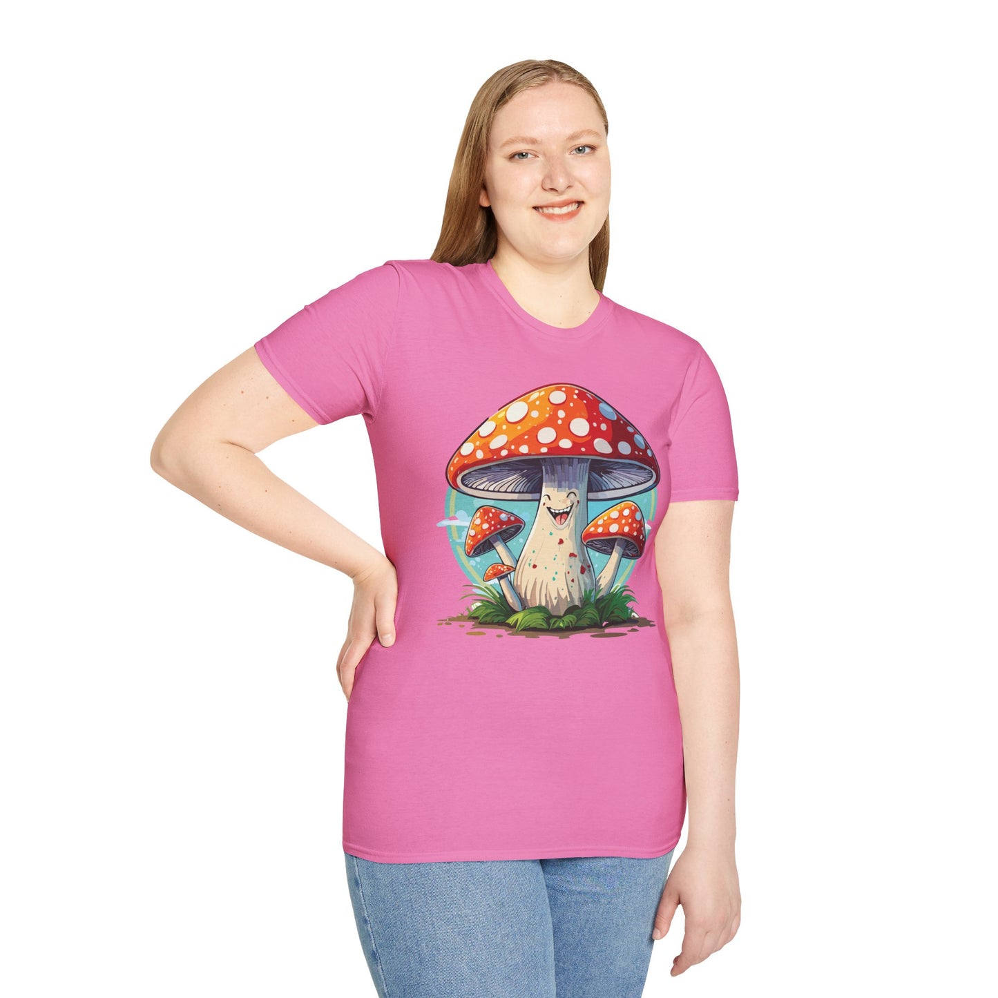 Mashroom Tee Shirt, Mashroom Shirt, Shirt with Funny Mashroom, Shirt with Fungus