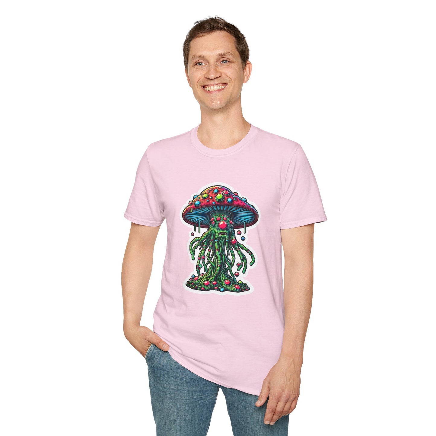 Mashroom Tee Shirt, Mashroom Shirt, Shirt with Funny Mashroom, Shirt with Fungus
