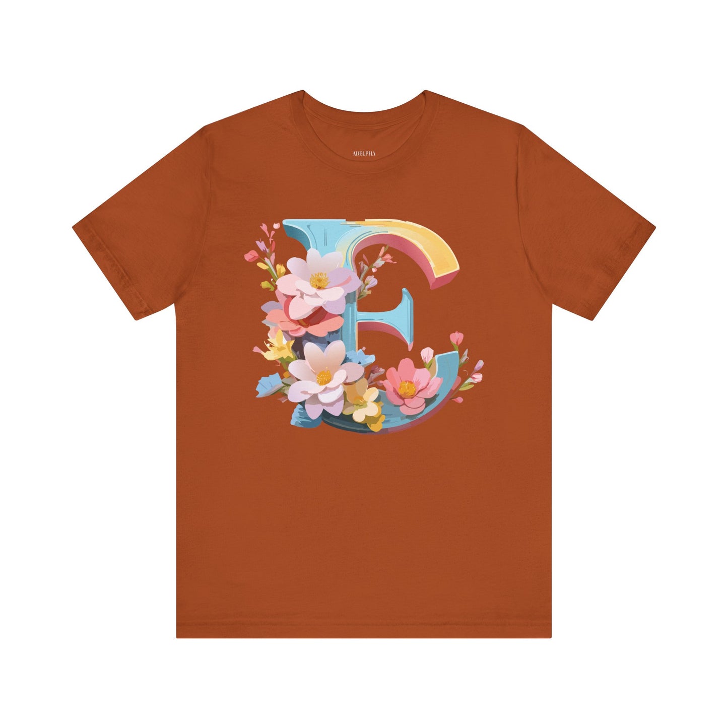Letter Shirt, Letter E Shirt