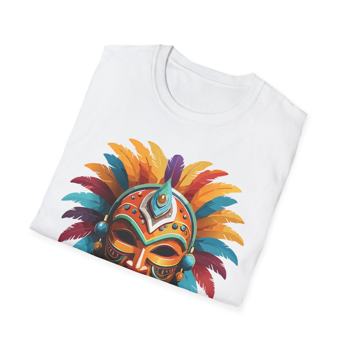 Mask Tee Shirt, Mask Shirt, Shirt with Mask, Masquerade Tees