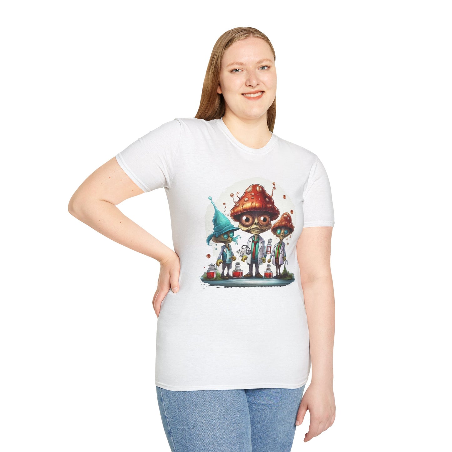 Mashroom Tee Shirt, Mashroom Shirt, Shirt with Funny Mashroom, Shirt with Fungus