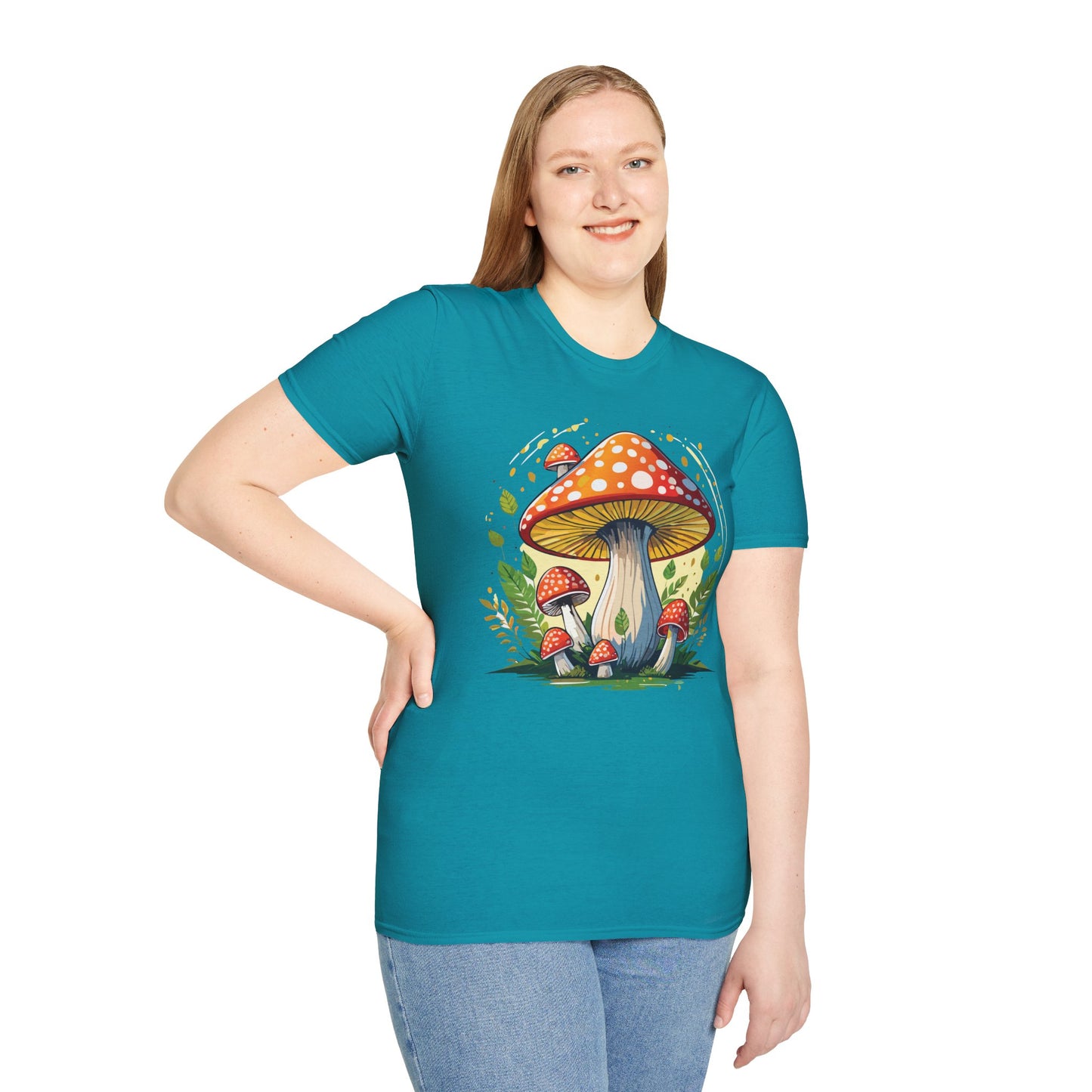 Mashroom Tee Shirt, Mashroom Shirt, Shirt with Funny Mashroom, Shirt with Fungus