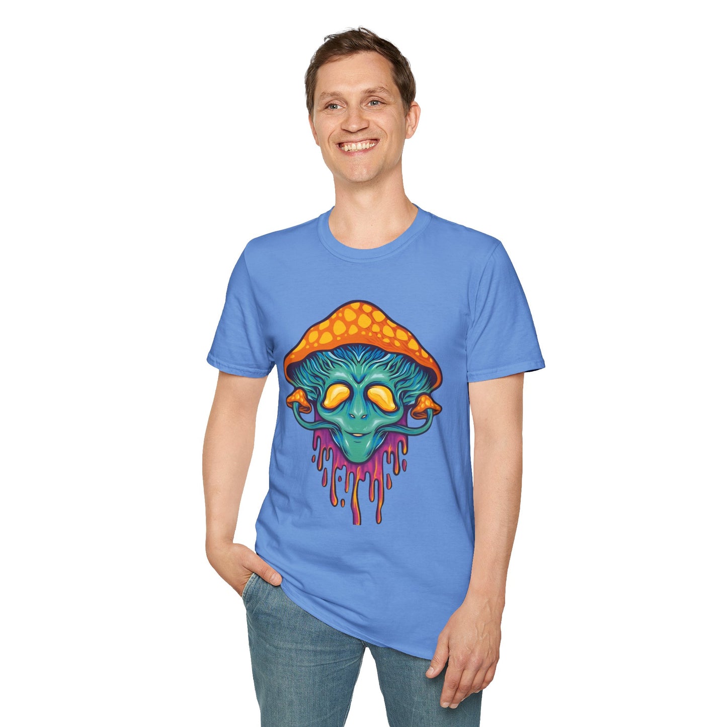 Mashroom Tee Shirt, Mashroom Shirt, Shirt with Funny Mashroom, Shirt with Fungus
