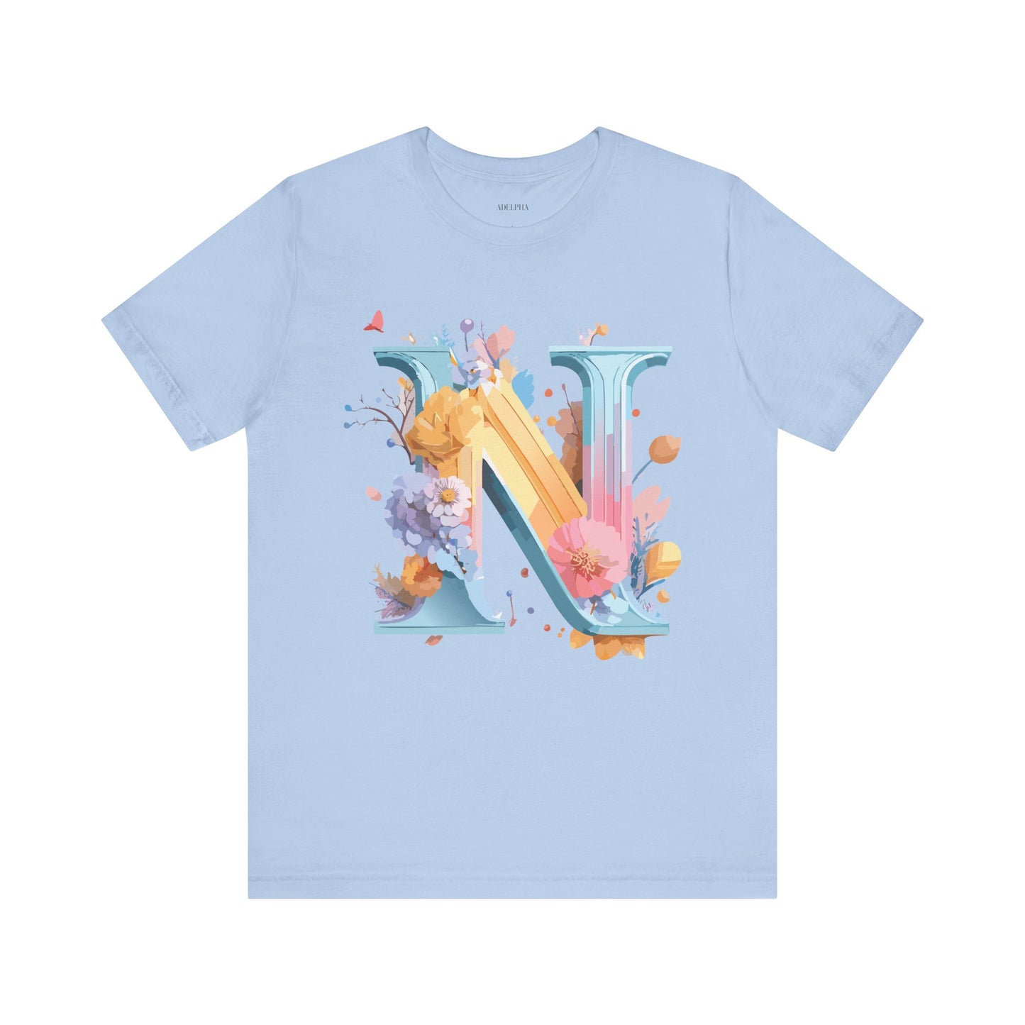 Letter Shirt, Letter N Shirt
