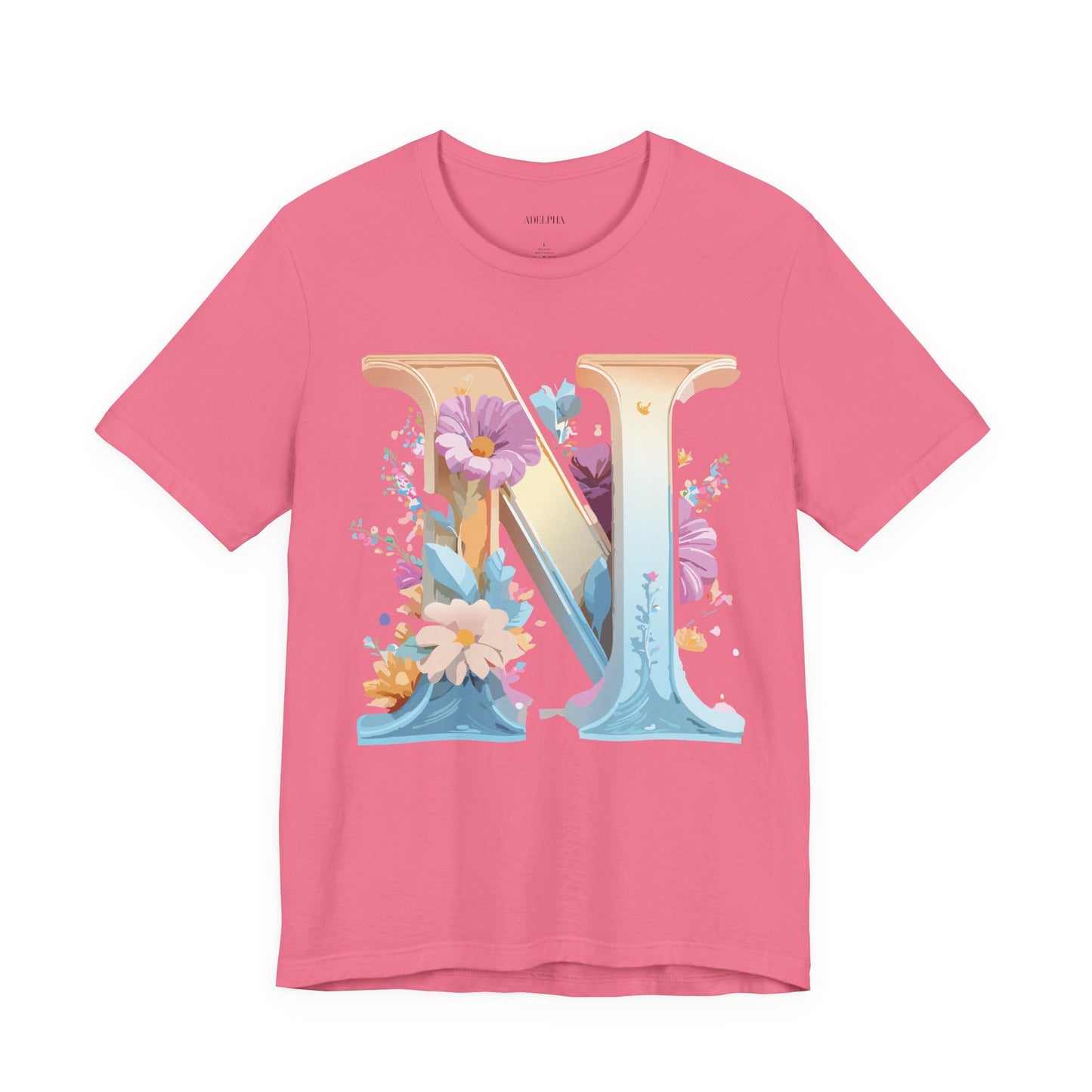 Letter Shirt, Letter N Shirt