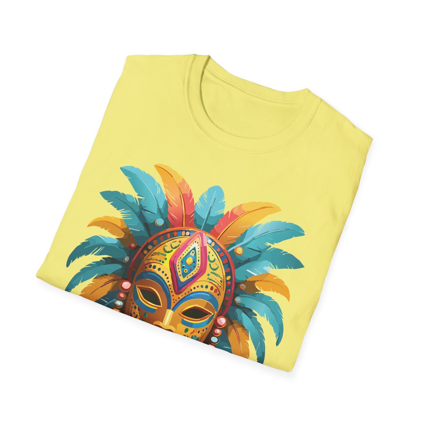Mask Tee Shirt, Mask Shirt, Shirt with Mask, Masquerade Tees