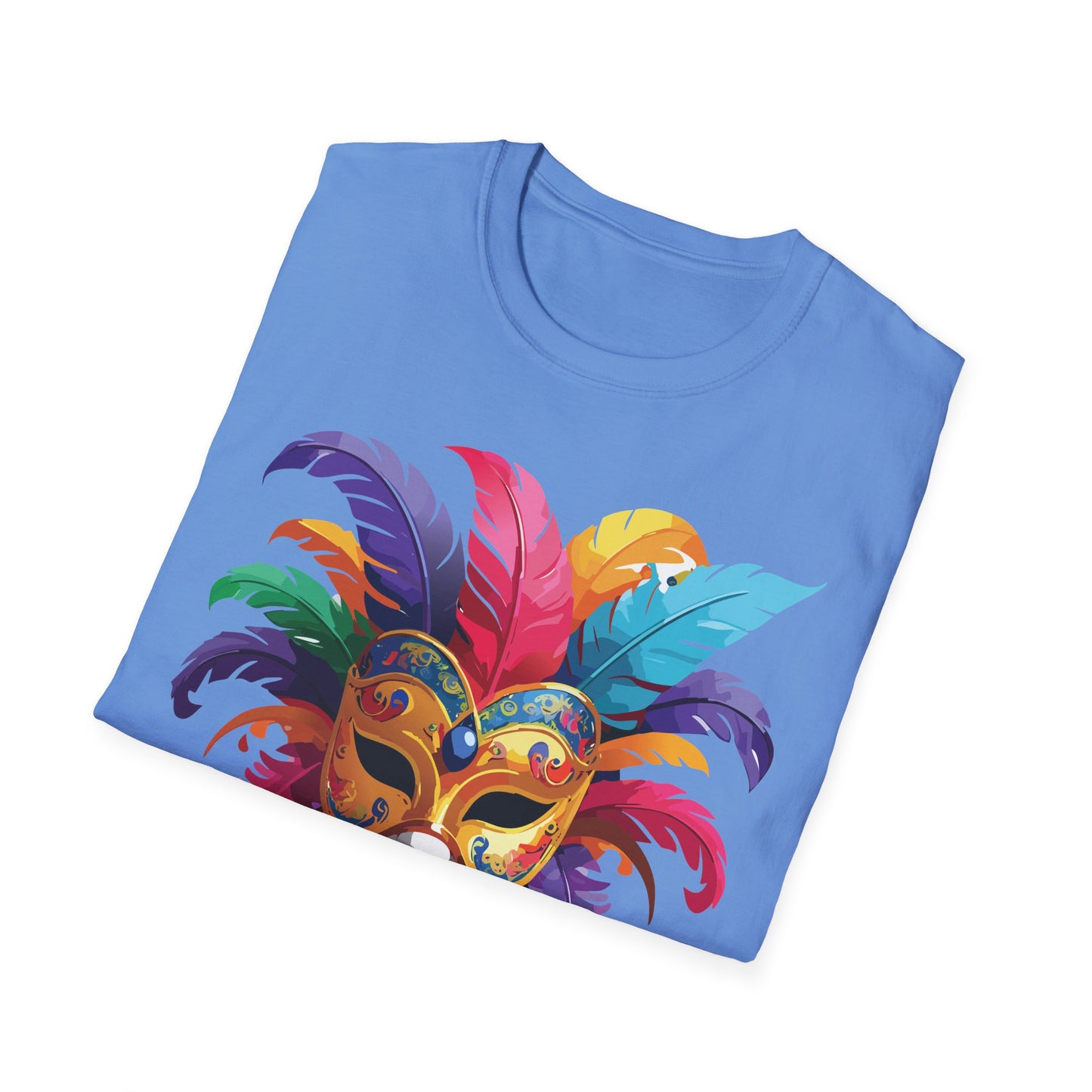 Mask Tee Shirt, Mask Shirt, Shirt with Mask, Masquerade Tees