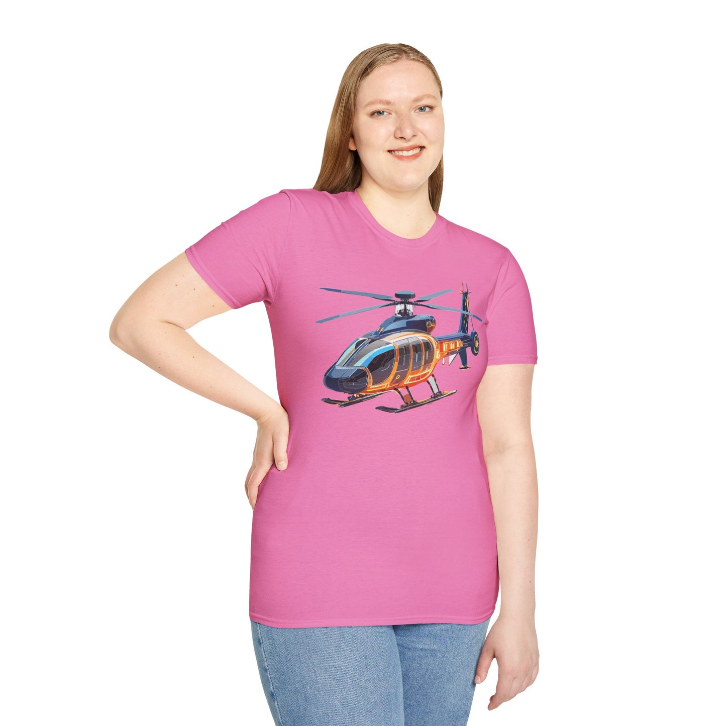 Chopper Shirt, Helicopter Shirt, Shirt with Helicopter, T Shirt with Chopper