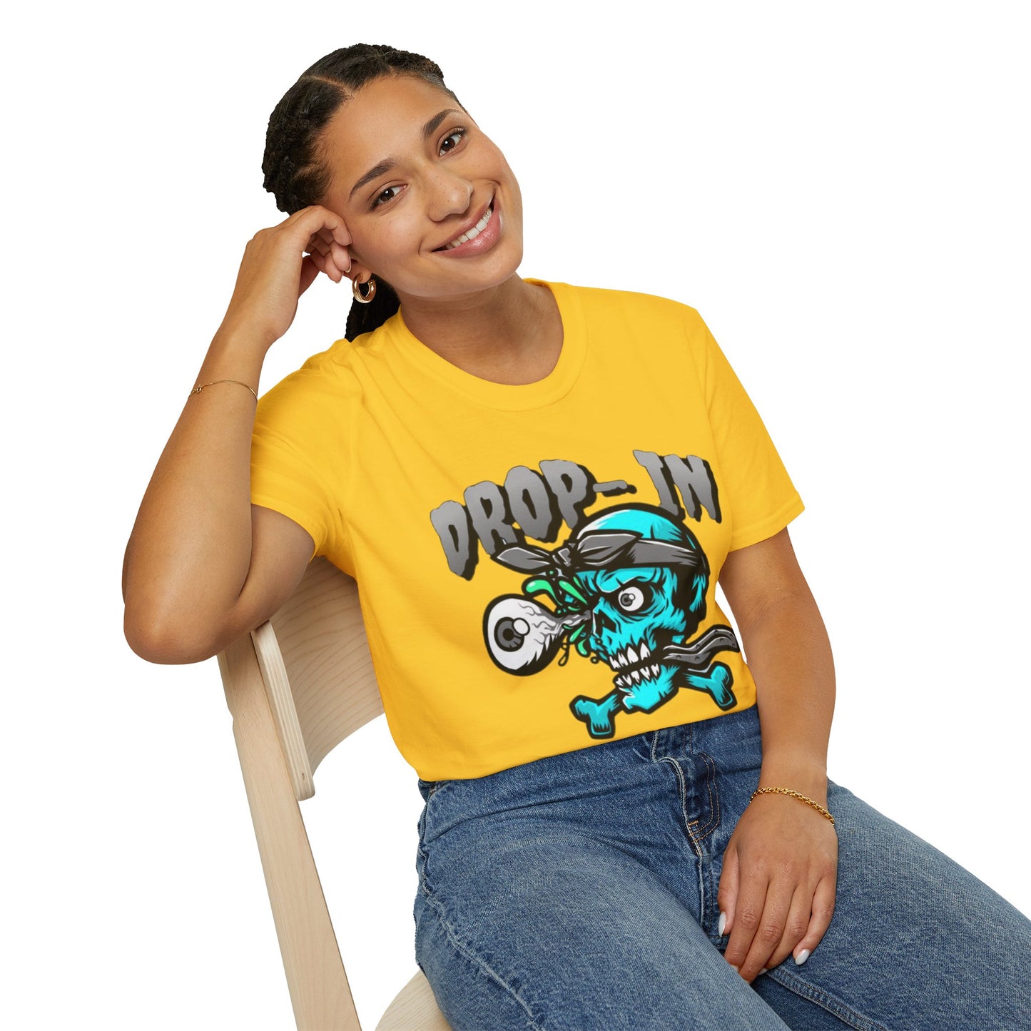 Skull Tee Shirt, Skeleton Shirt, Shirt with Skull, Shirt with Skeleton