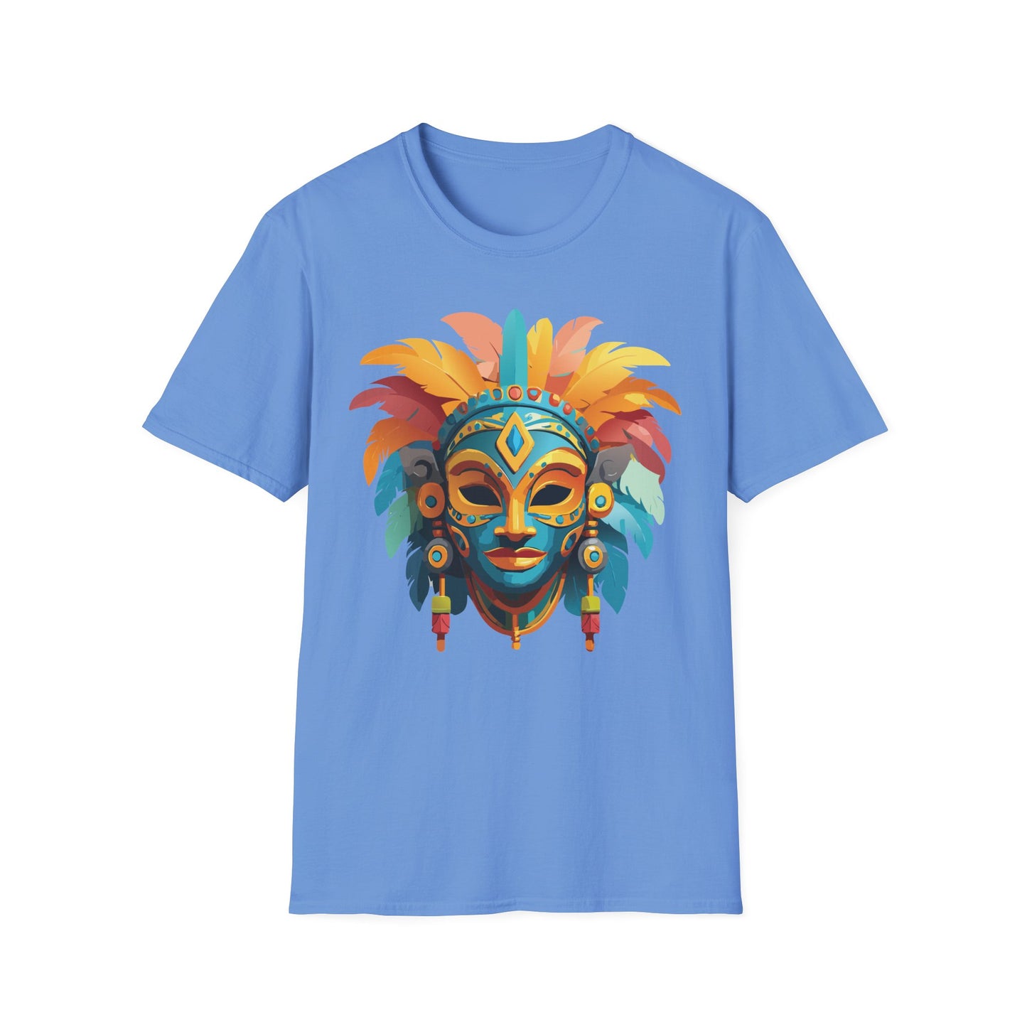 Mask Tee Shirt, Mask Shirt, Shirt with Mask, Masquerade Tees
