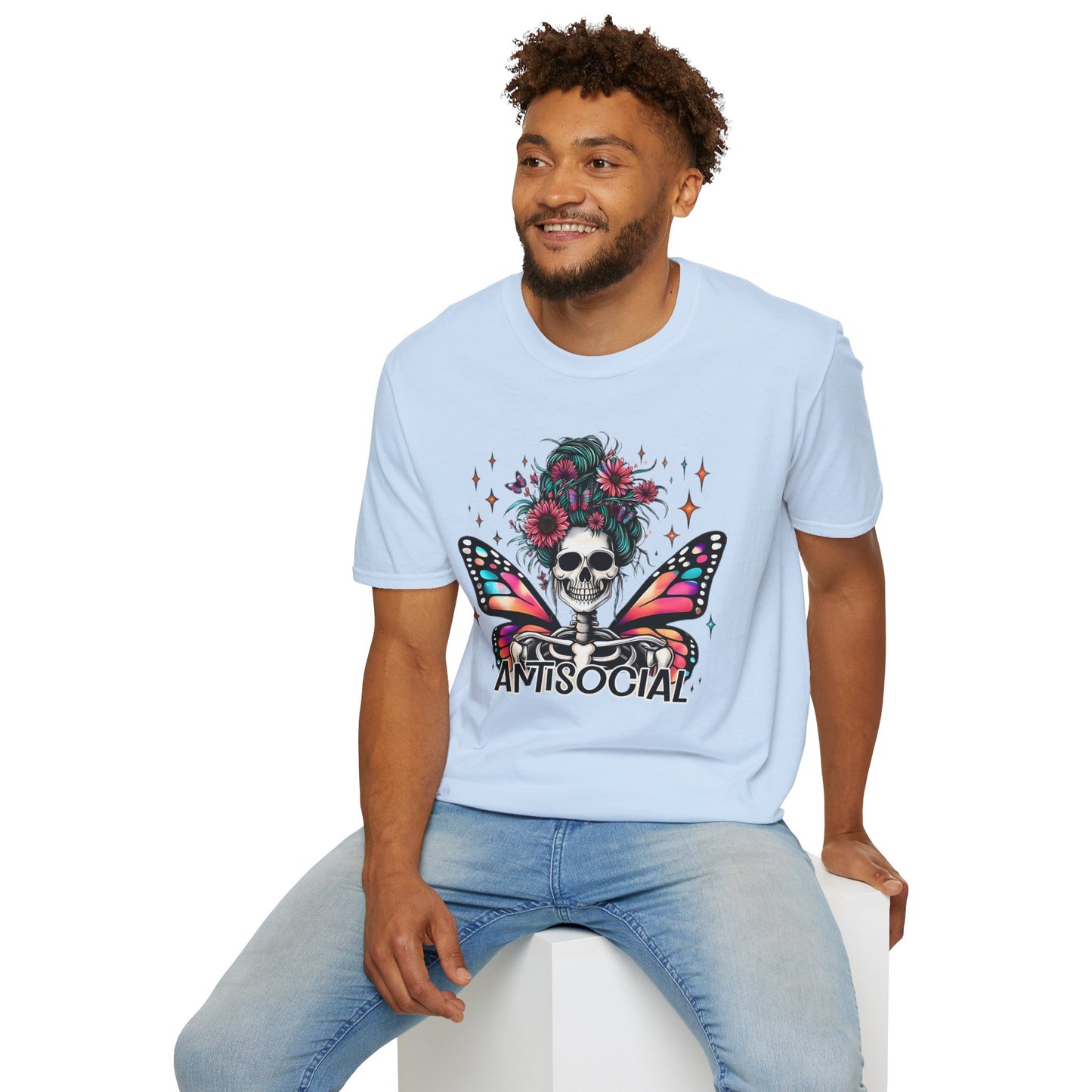 Skull Tee Shirt, Skeleton Shirt, Shirt with Skull, Shirt with Skeleton
