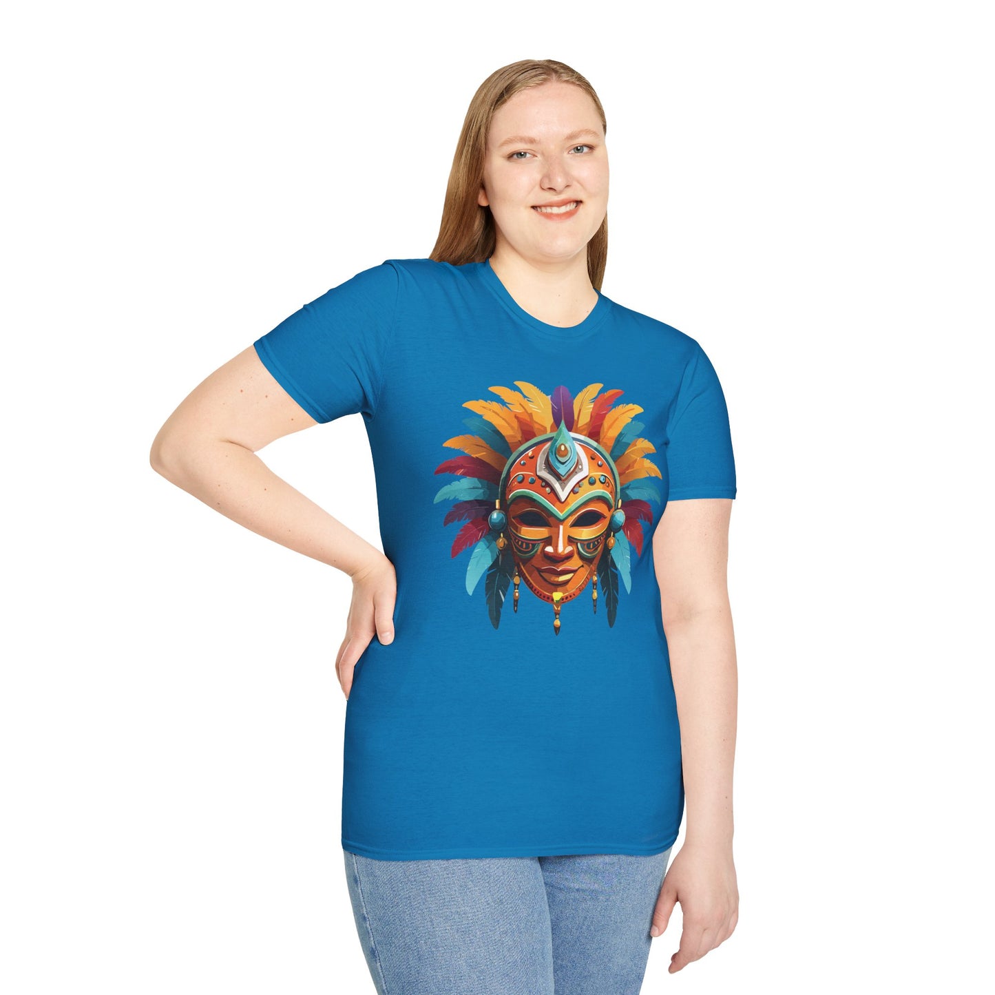 Mask Tee Shirt, Mask Shirt, Shirt with Mask, Masquerade Tees