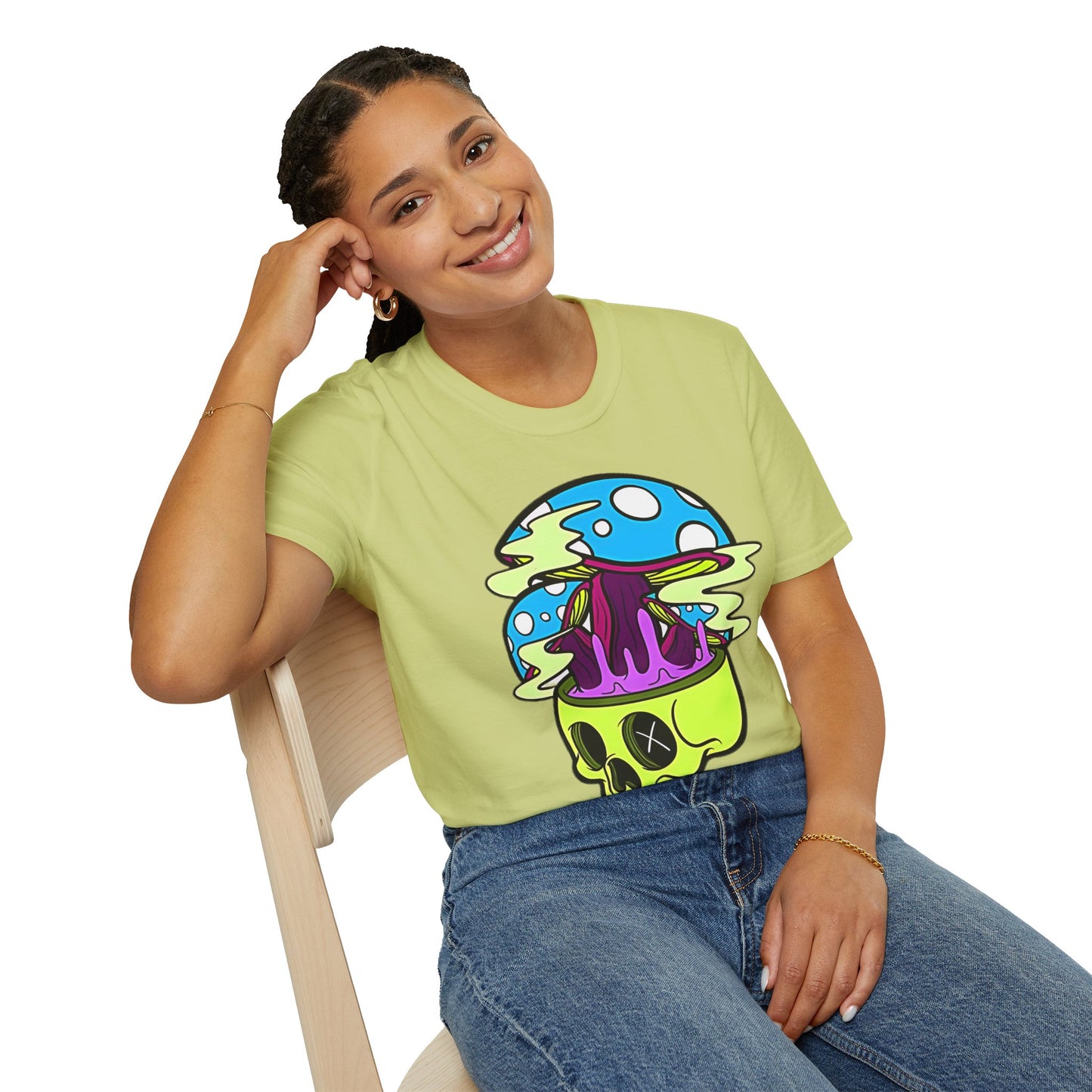 Skull Tee Shirt, Skeleton Shirt, Shirt with Skull, Shirt with Skeleton