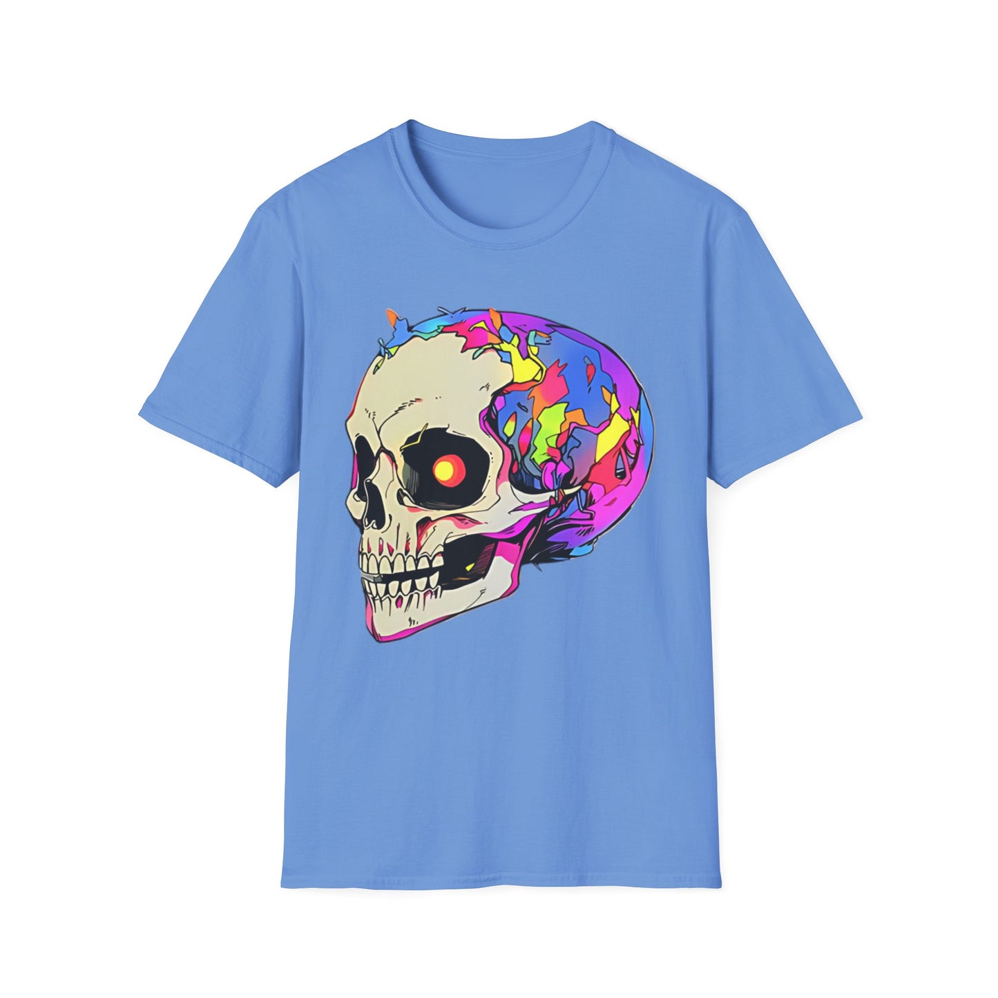 Skull Tee Shirt, Skeleton Shirt, Shirt with Skull, Shirt with Skeleton