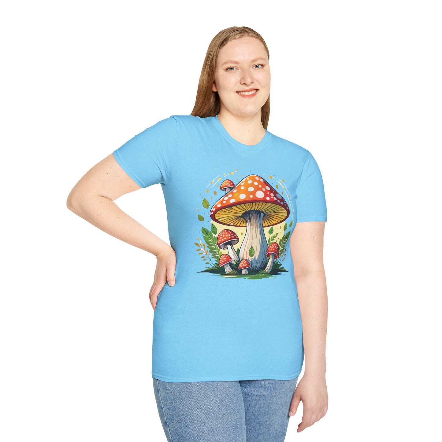 Mashroom Tee Shirt, Mashroom Shirt, Shirt with Funny Mashroom, Shirt with Fungus