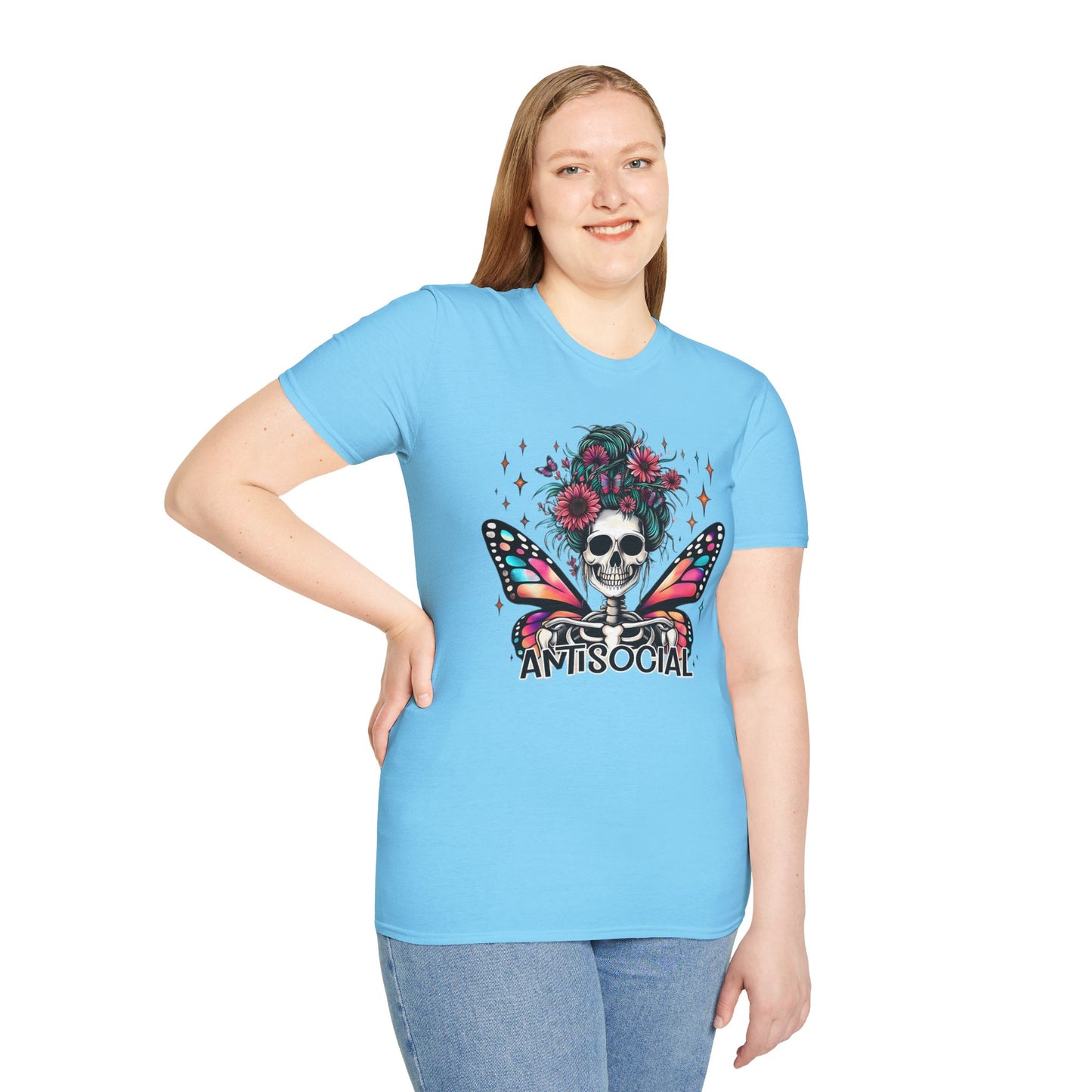Skull Tee Shirt, Skeleton Shirt, Shirt with Skull, Shirt with Skeleton